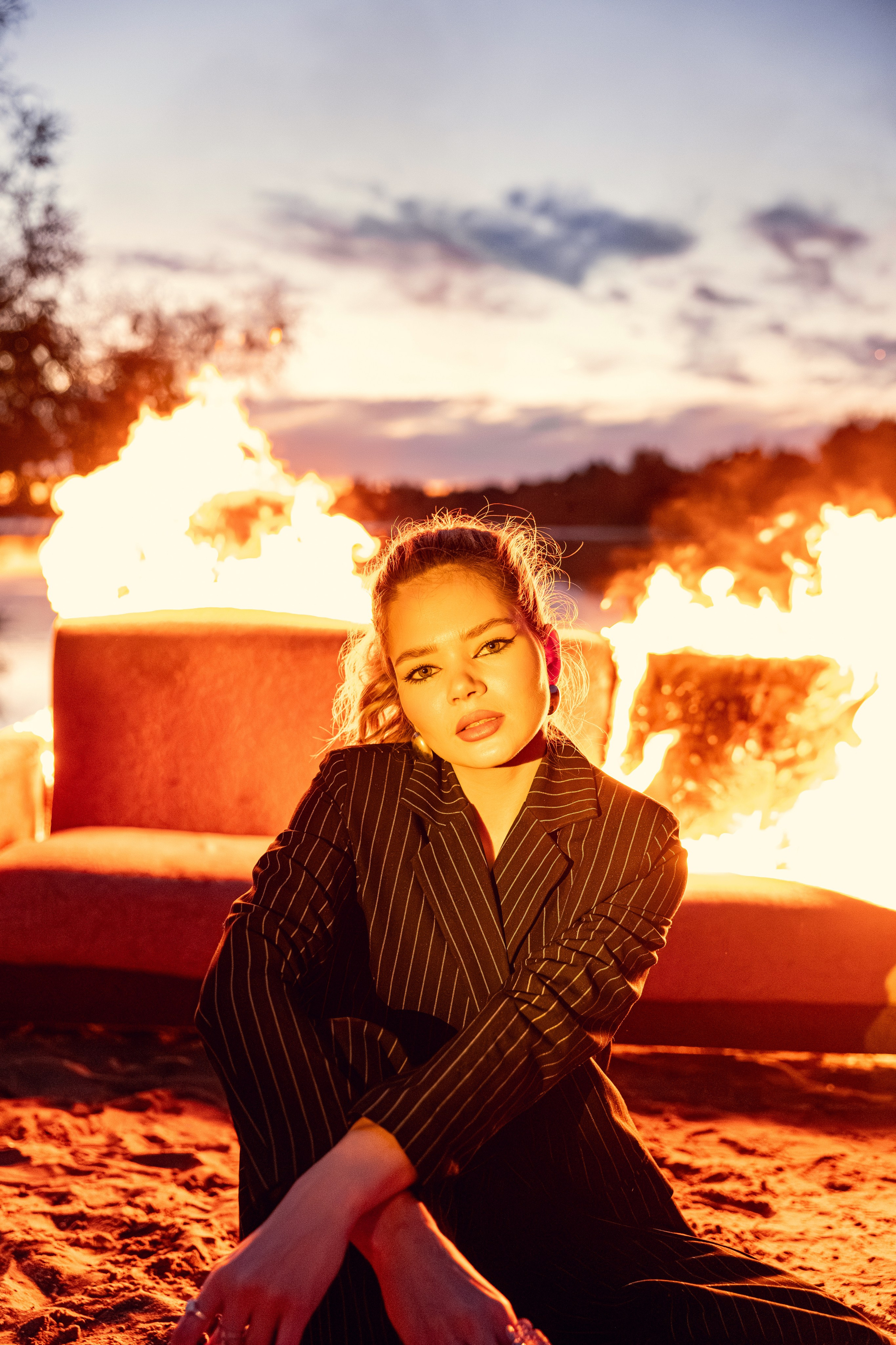 Огненная фотосессия. Фотограф в Казани Ольга Яшина