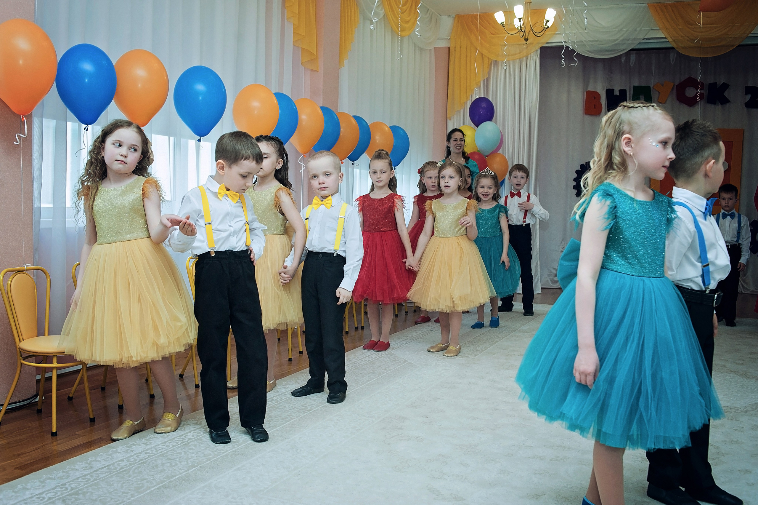 Выпускные в детском саду. Фотограф Санкт-Петербург