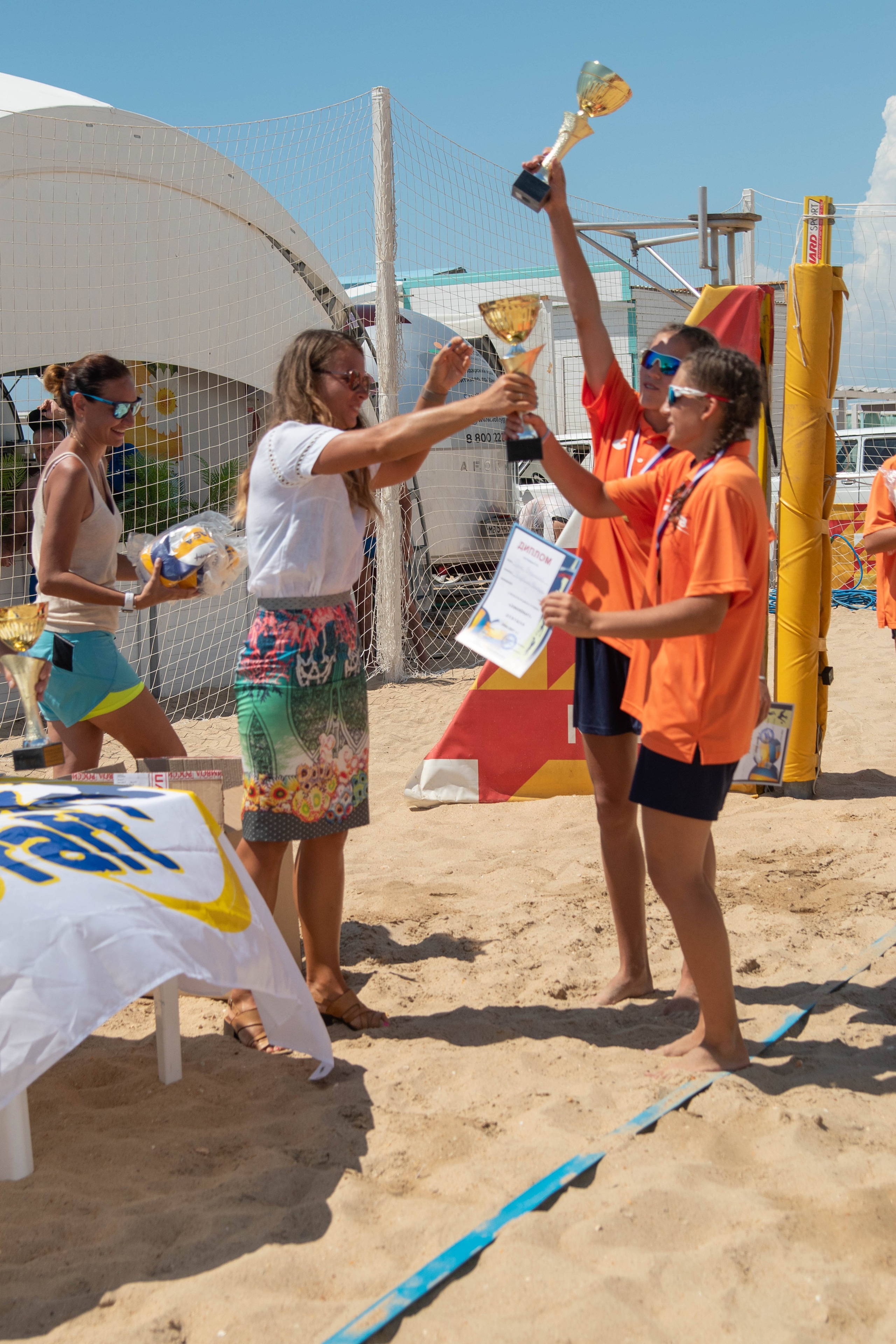Пляжный волейбол. Профессиональный спортивный фотограф в Санкт-Петербурге