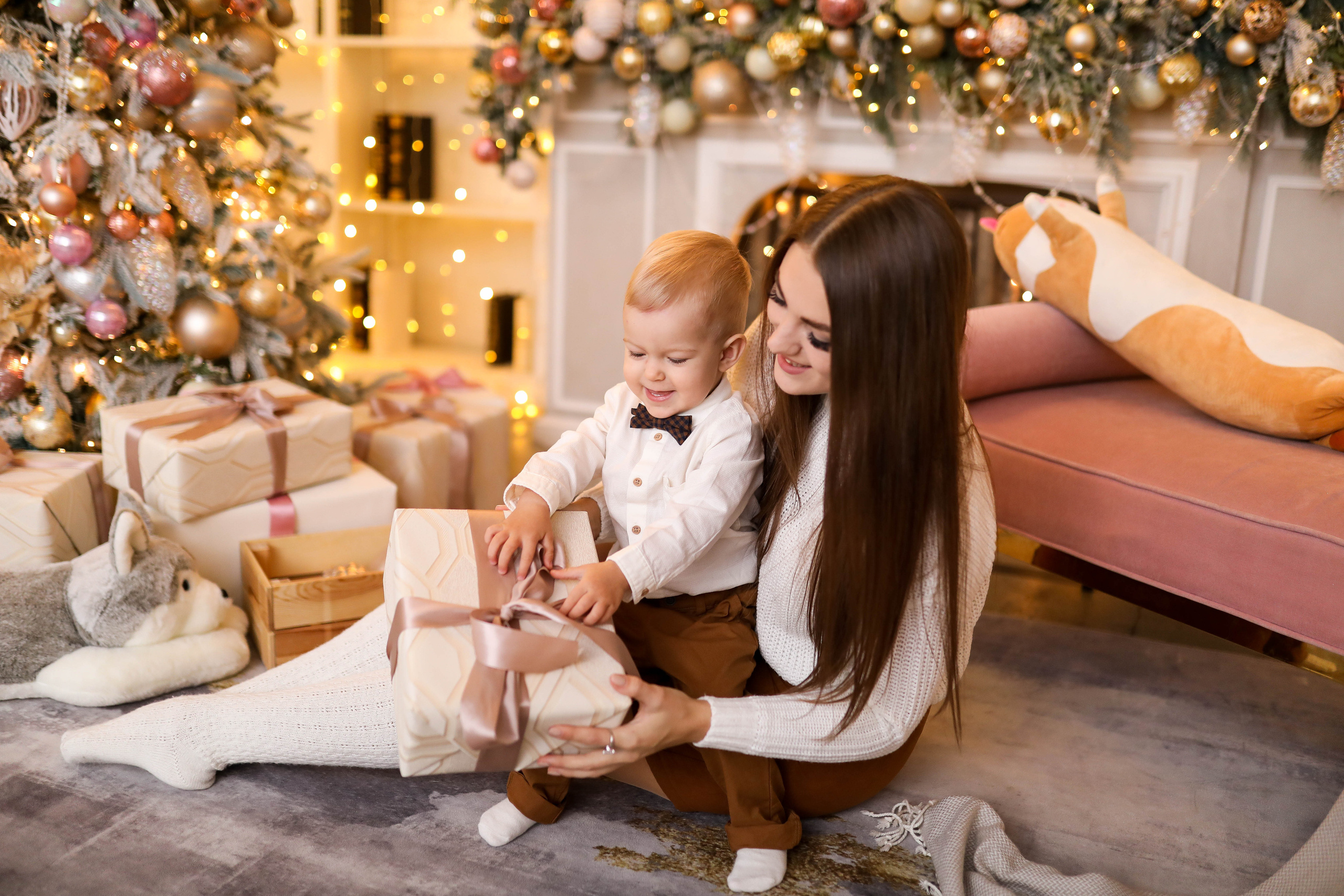Новогодняя фотосессия в залах Флет и Рим. ФОТОГРАФ ХАБАРОВСК АНАСТАСИЯ РАЧЕНКОВА