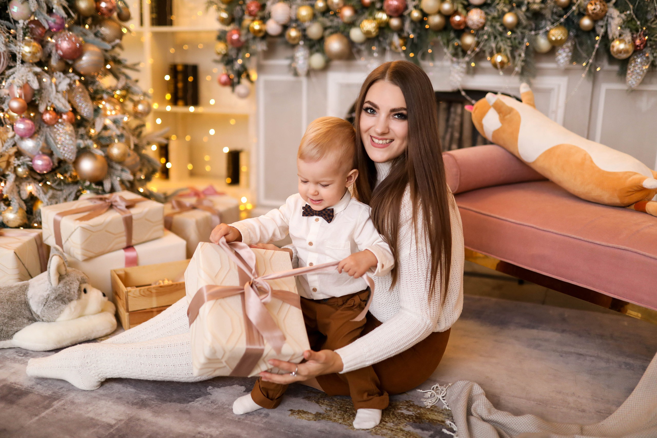 Новогодняя фотосессия в залах Флет и Рим. ФОТОГРАФ ХАБАРОВСК АНАСТАСИЯ РАЧЕНКОВА