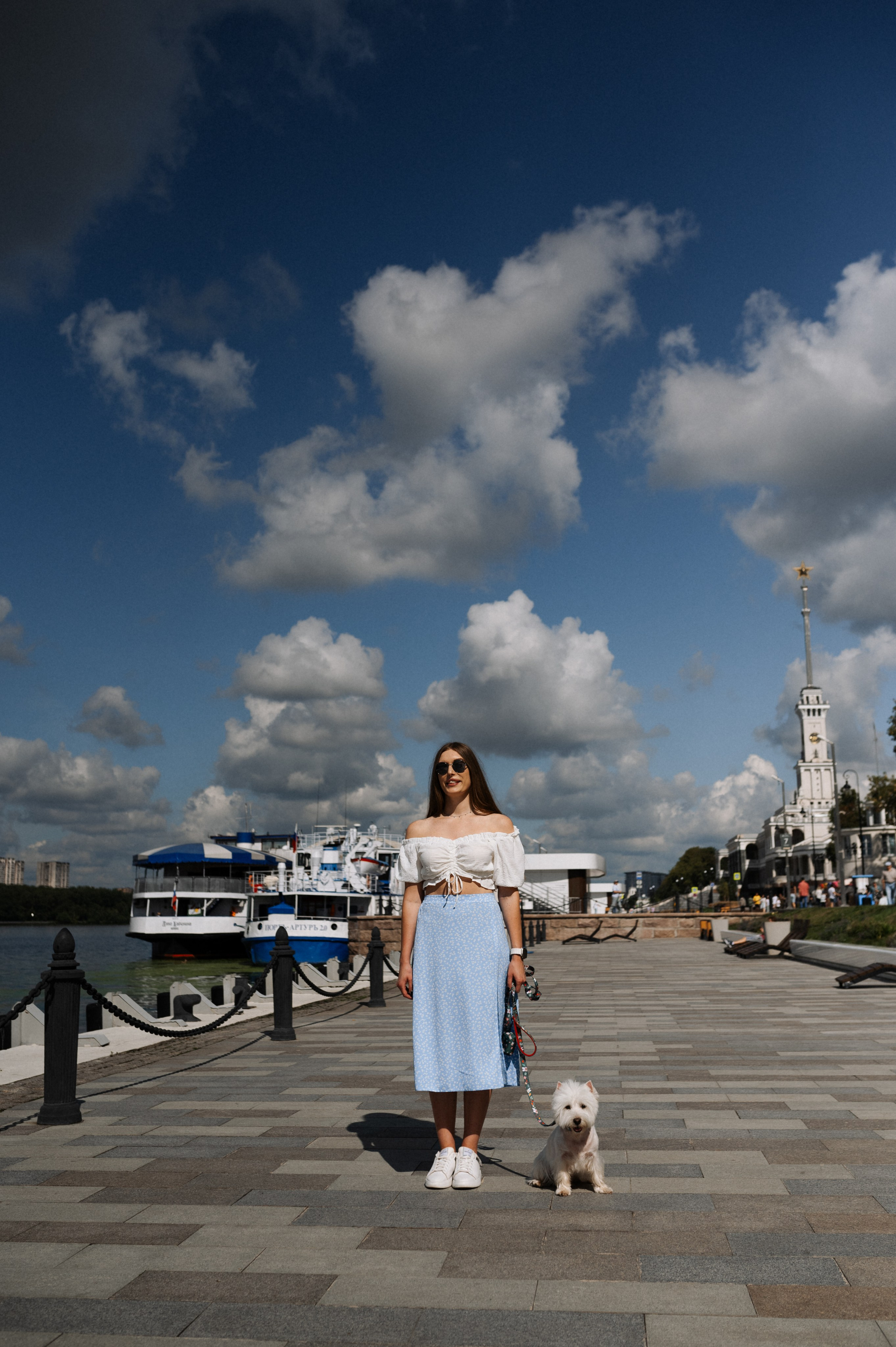 Даша и Вайт. Фотограф анималист в Москве Ольга Агушева