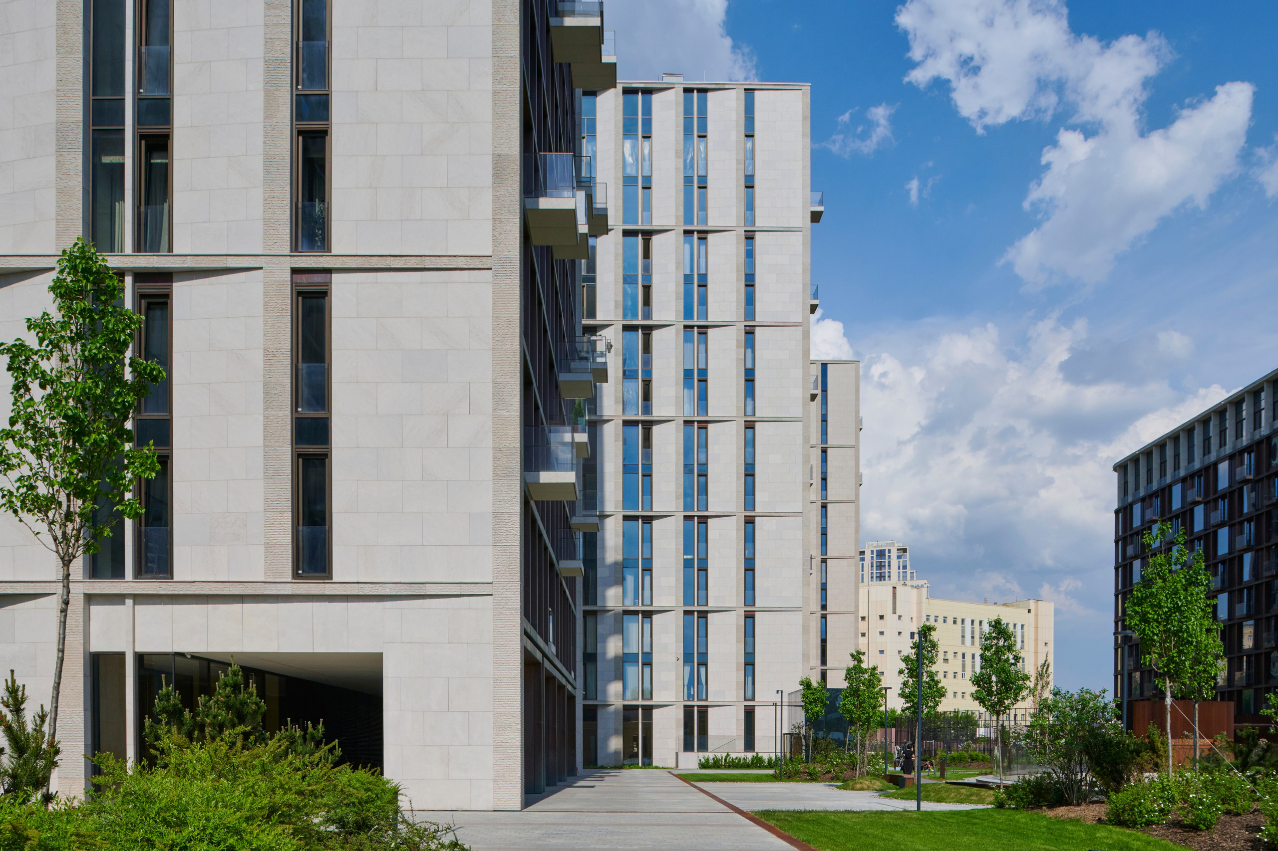 Victory Park Residences. Интерьерный и архитектурный фотограф Москва и МО. Роман Свободный