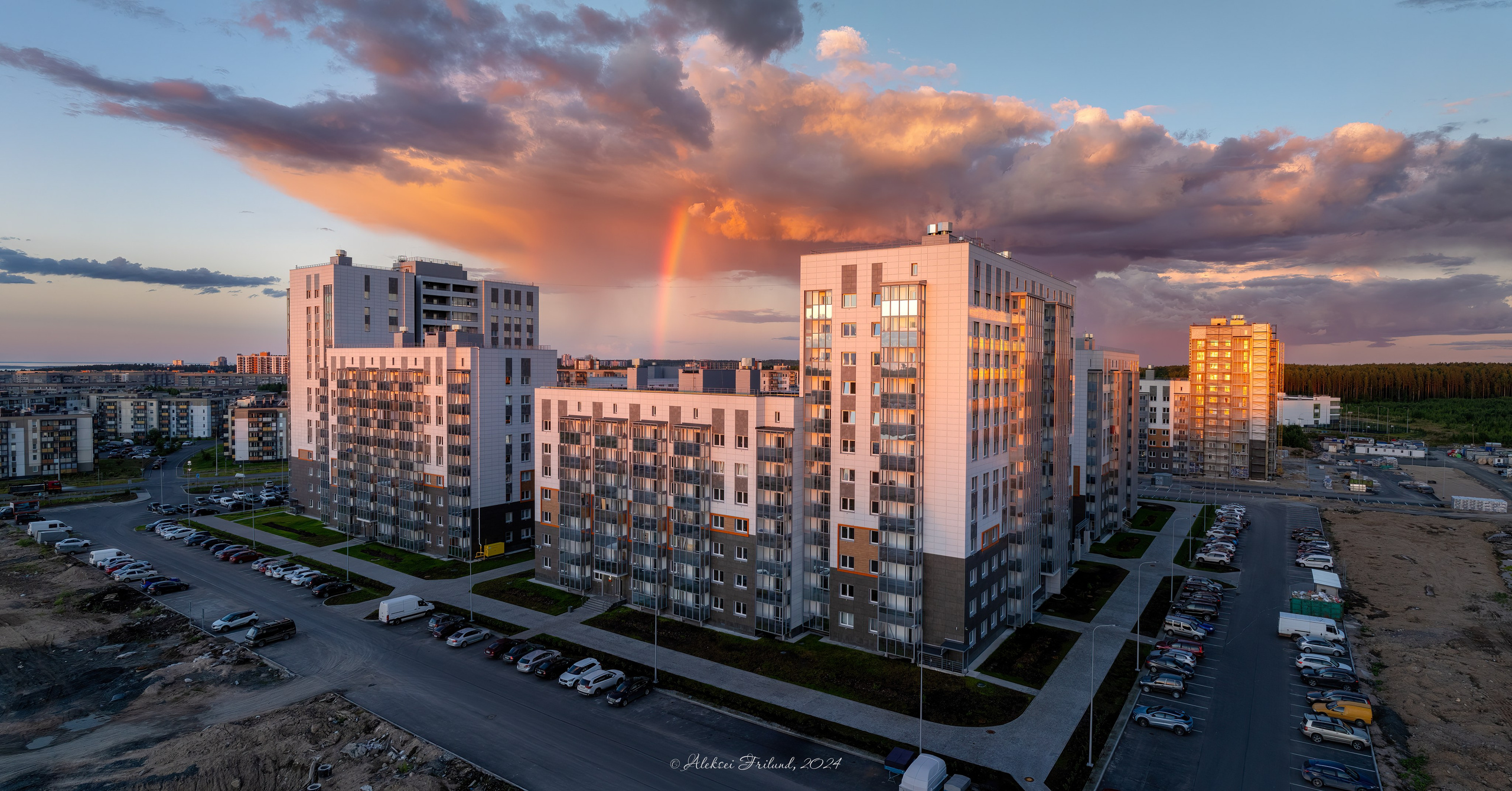 Город. Аэросъемка. Фото и Видео в Карелии. Алексей Фрилунд