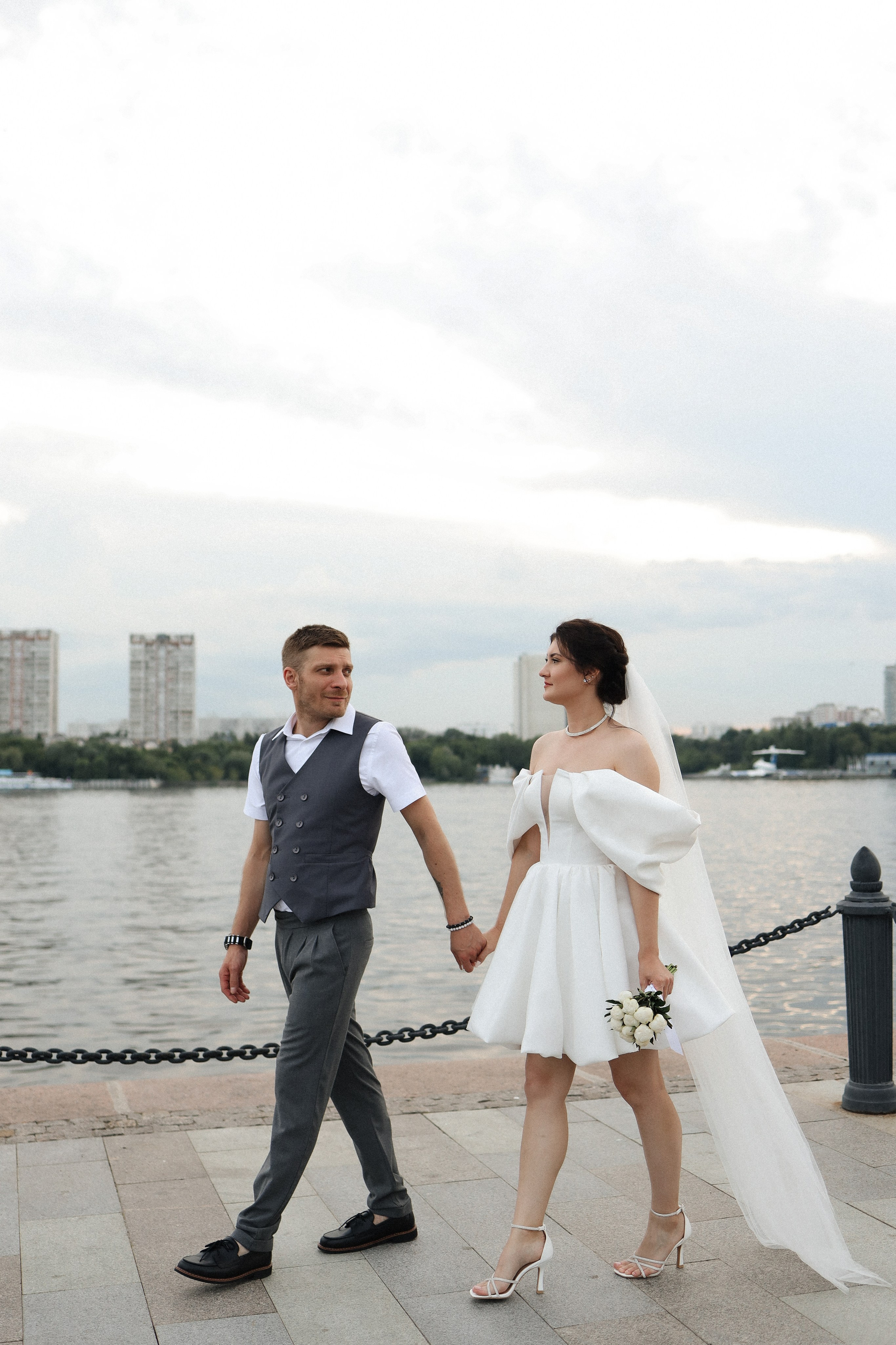 А. + С. Северный Речной вокзал, роспись и прогулка. Семейный и lovestory фотограф в Москве Светлана Коняхина