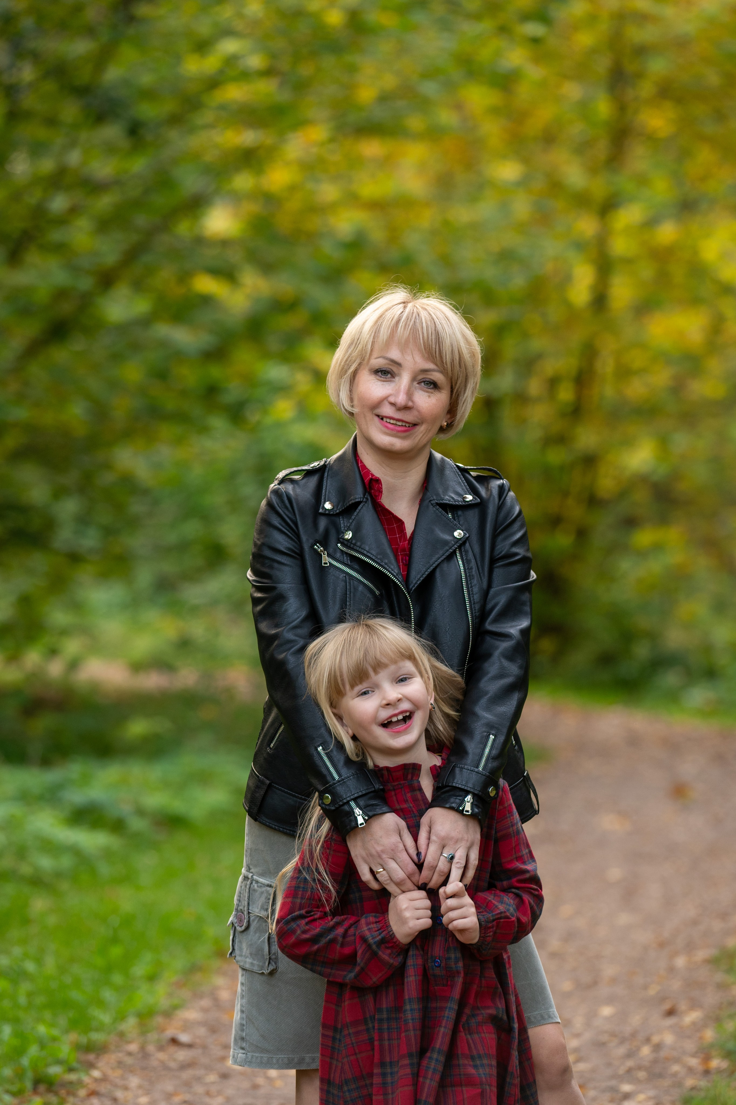 Фотосессия для семьи Кати. Школьный фотограф в Москве