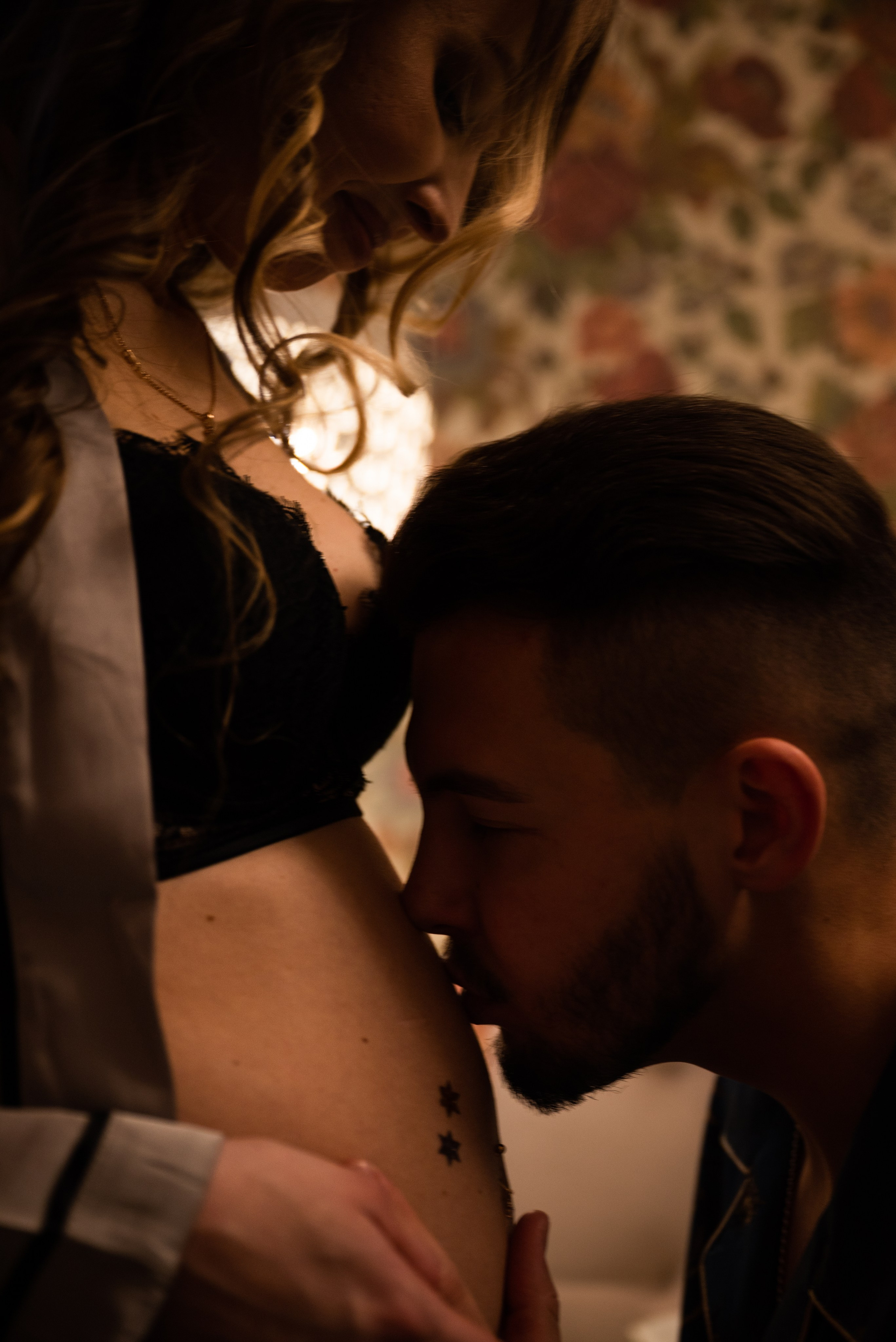 Беременность домашняя фотосессия. Фотограф Ксения Огородова портфолио