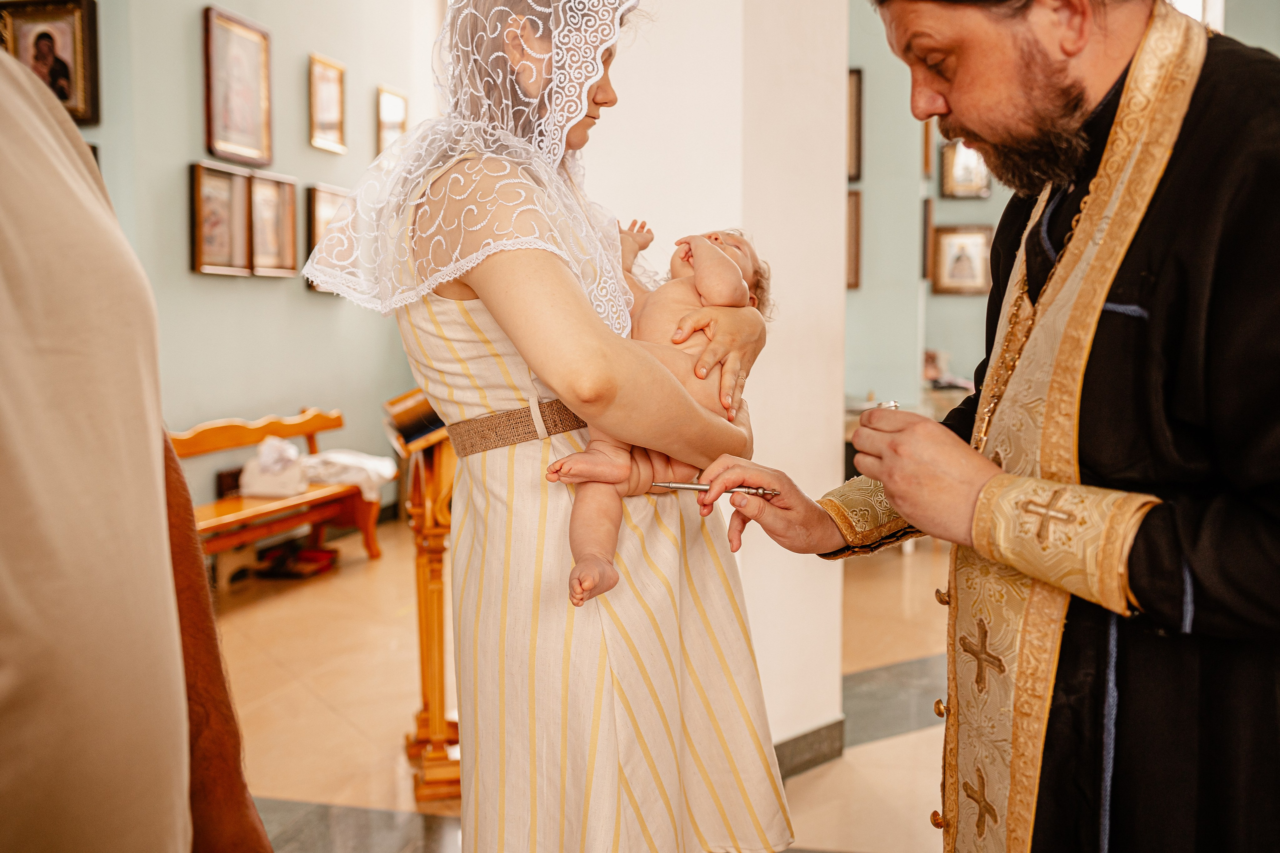Крещение в Кропоткине. Свадебный фотограф Кропоткин Краснодар