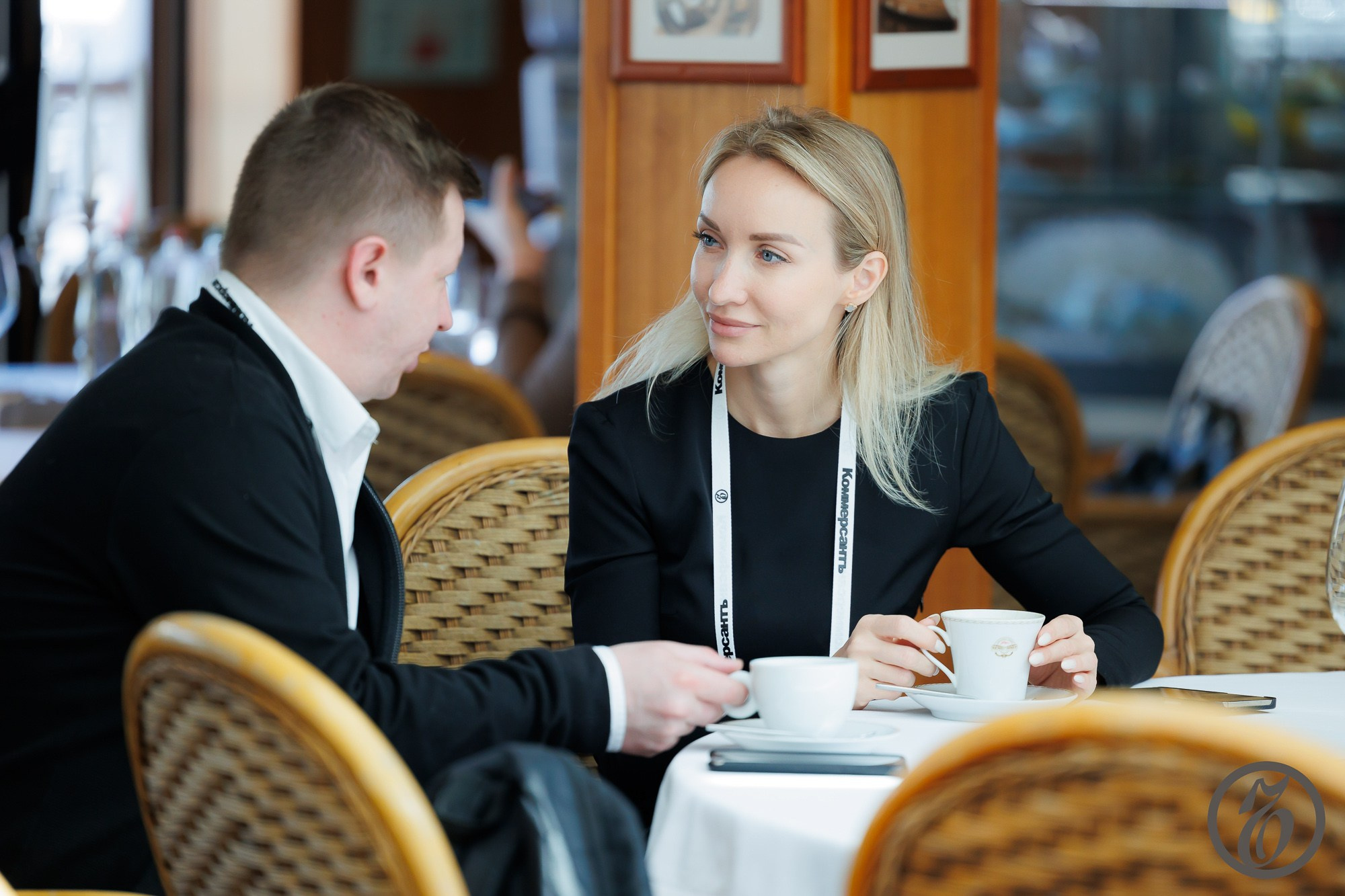 Бизнес завтрак. Фотограф Дмитрий Елисеев