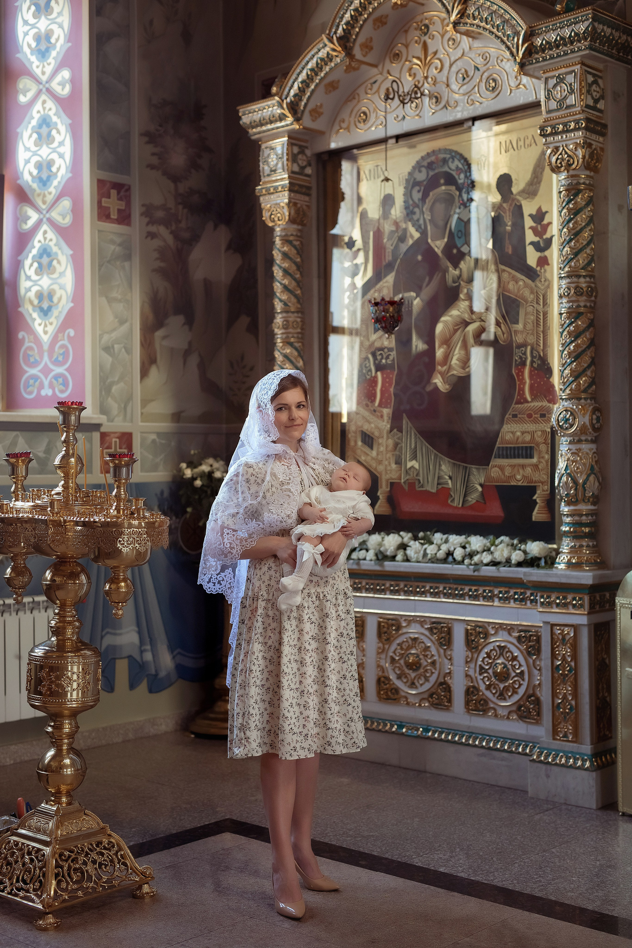 Крещение Евы Всецарица. Фотограф на крещение и венчание
