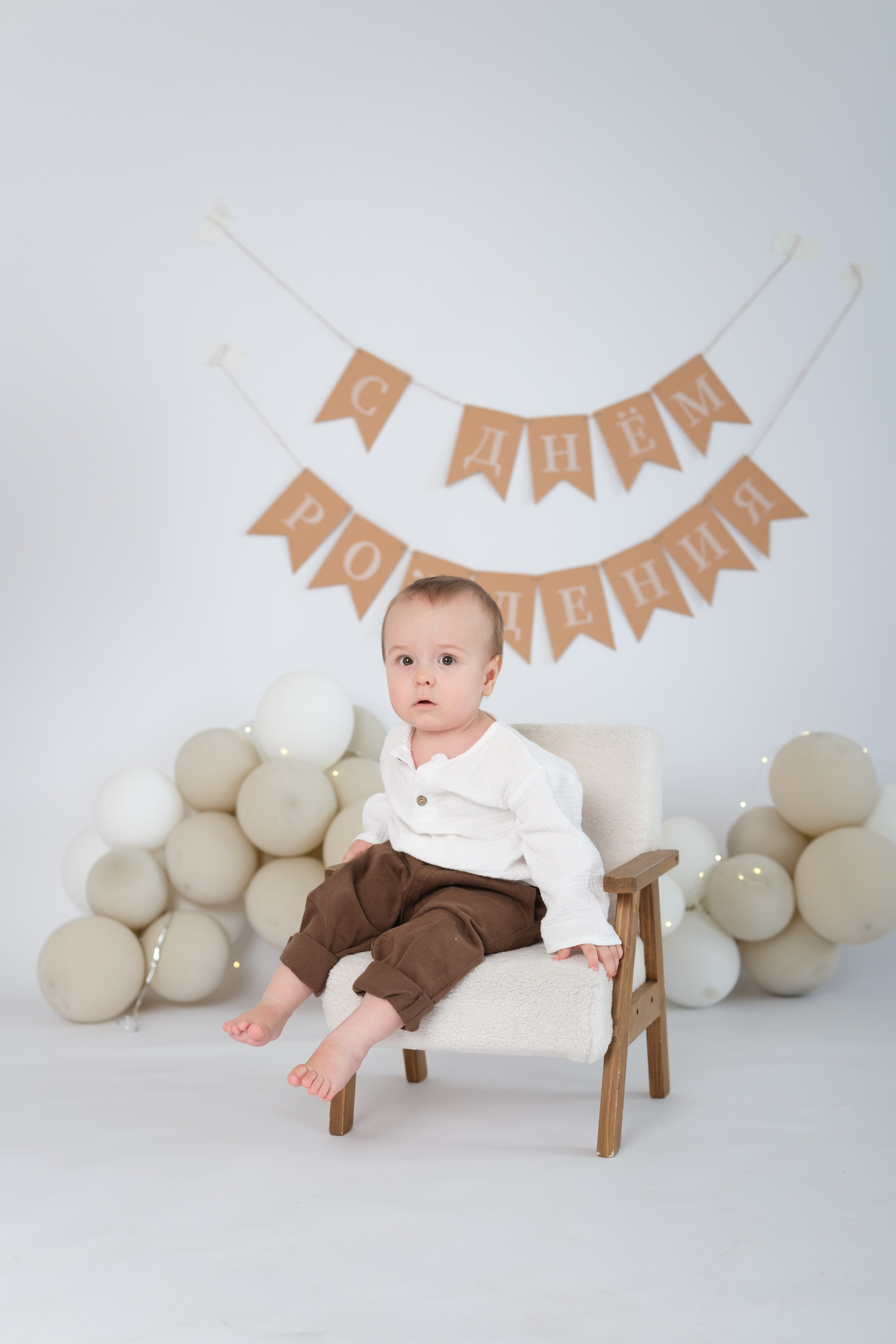 Годики. Семейный детский ньюборн фотограф в Москве Марта Петрова