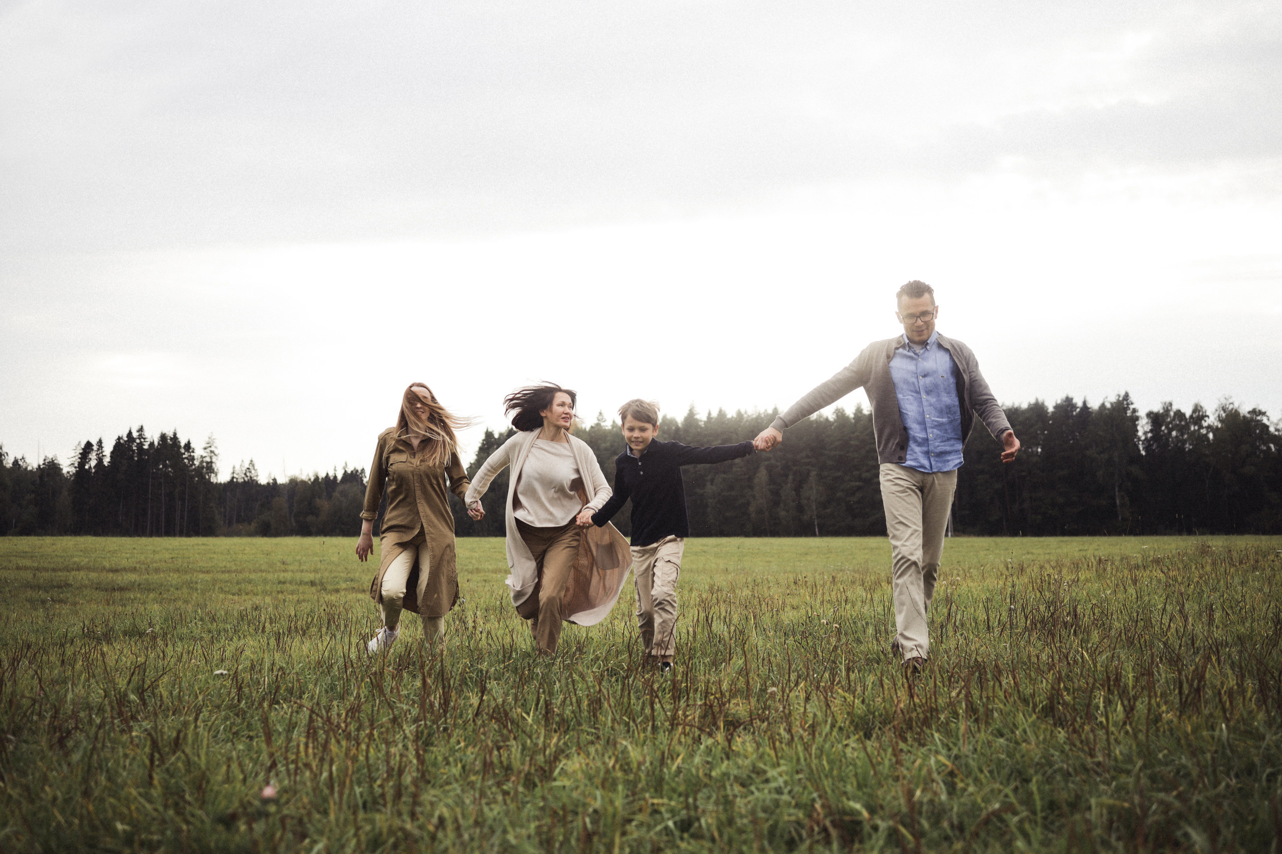 Семья Светланы. Фотограф Валерия Ковпак. Москва. Химки. Куркино