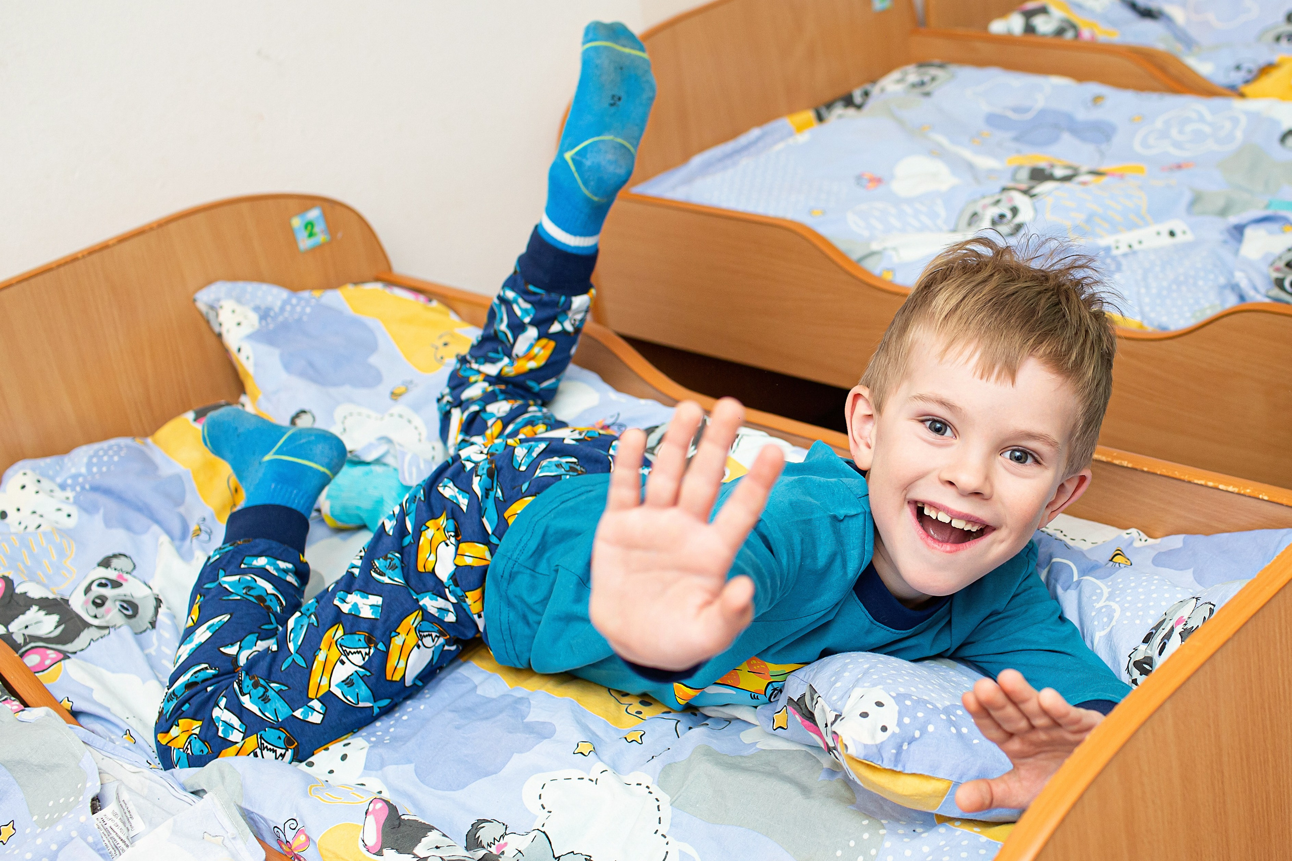 Спальня в детском саду. Свадебный, семейный, детский фотограф в Санкт-Петербурге