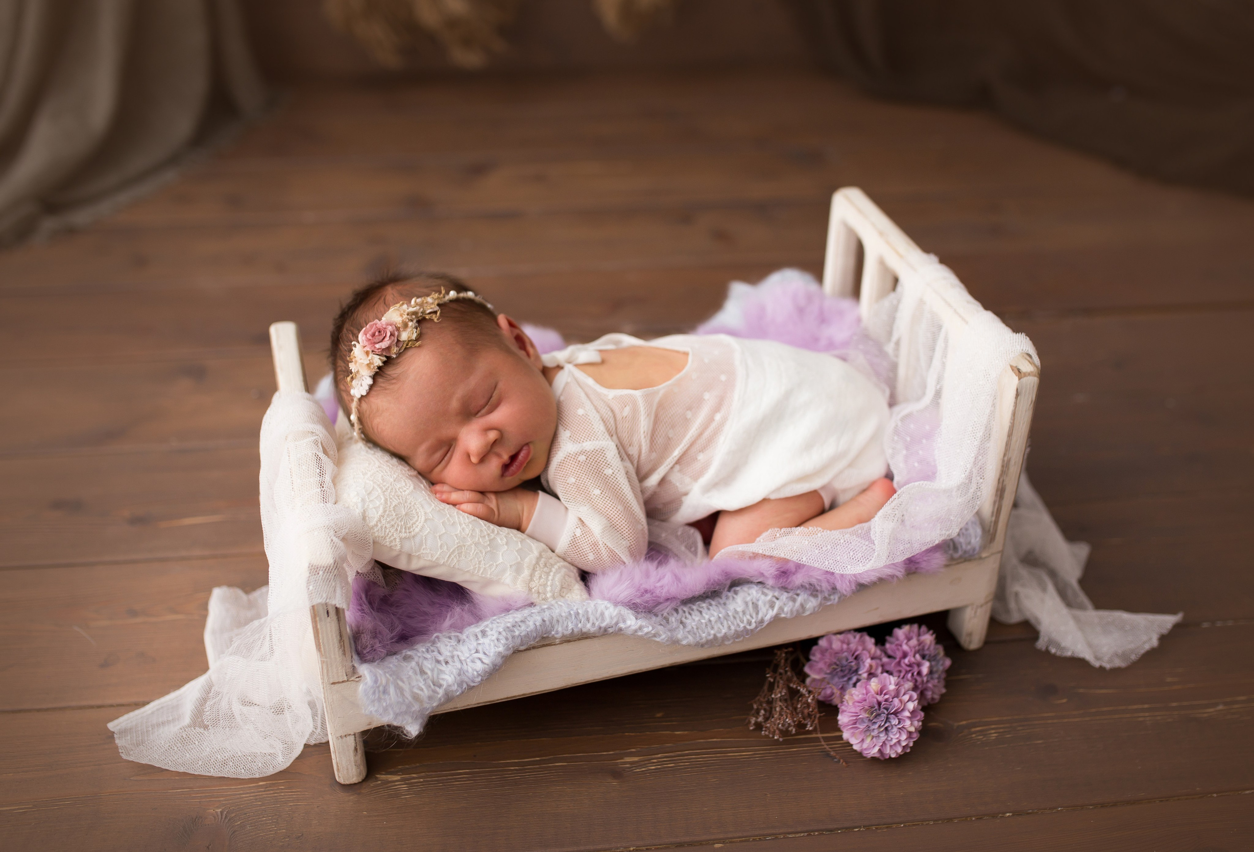 Фотосессия новорождённого. Фотограф новорождённых малышей и детский фотограф В Казани Лана Максим