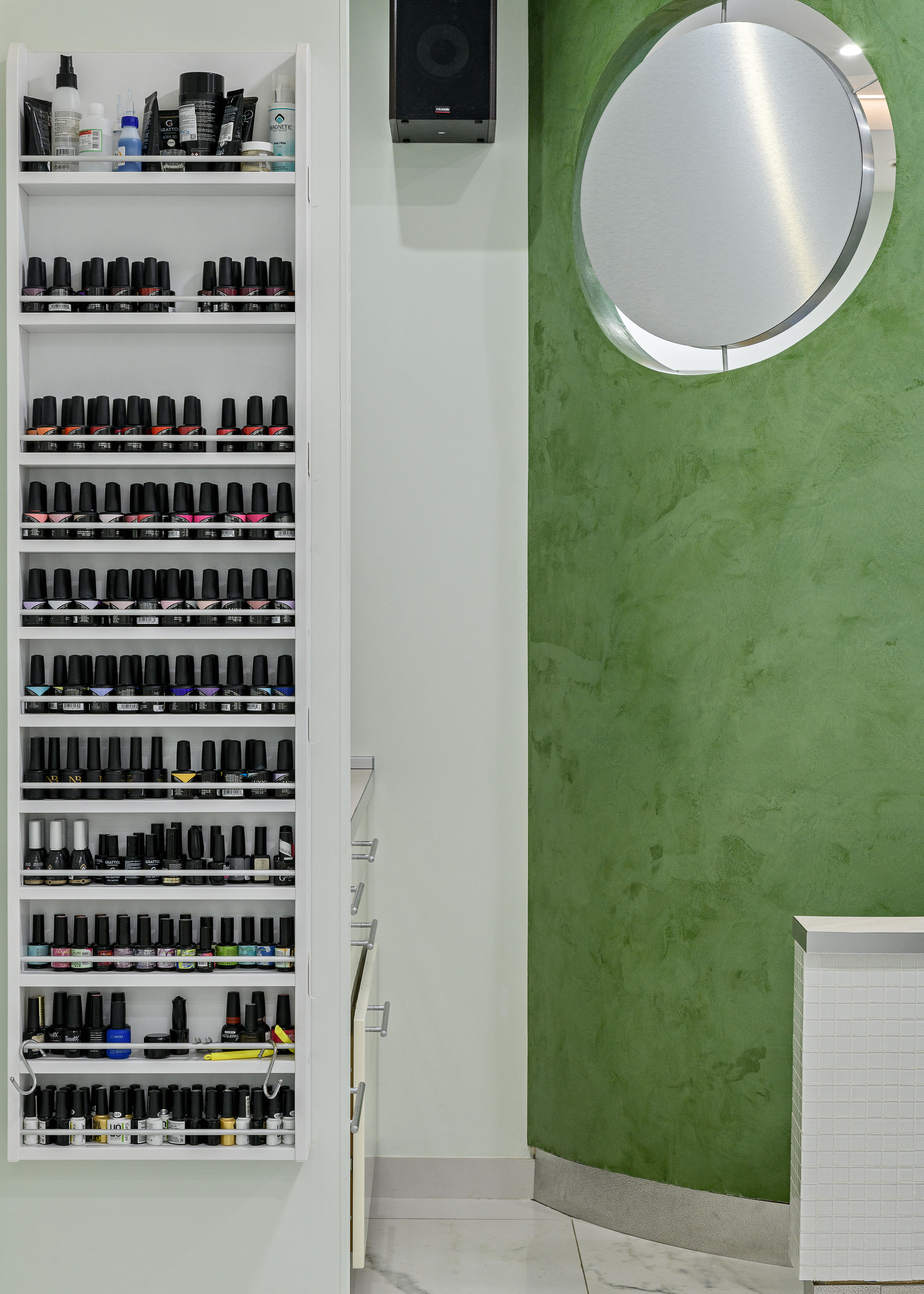 Фотосъемка маникюрного салона. Интерьерный фотограф Мария Дмитриева. Санкт-Петербург