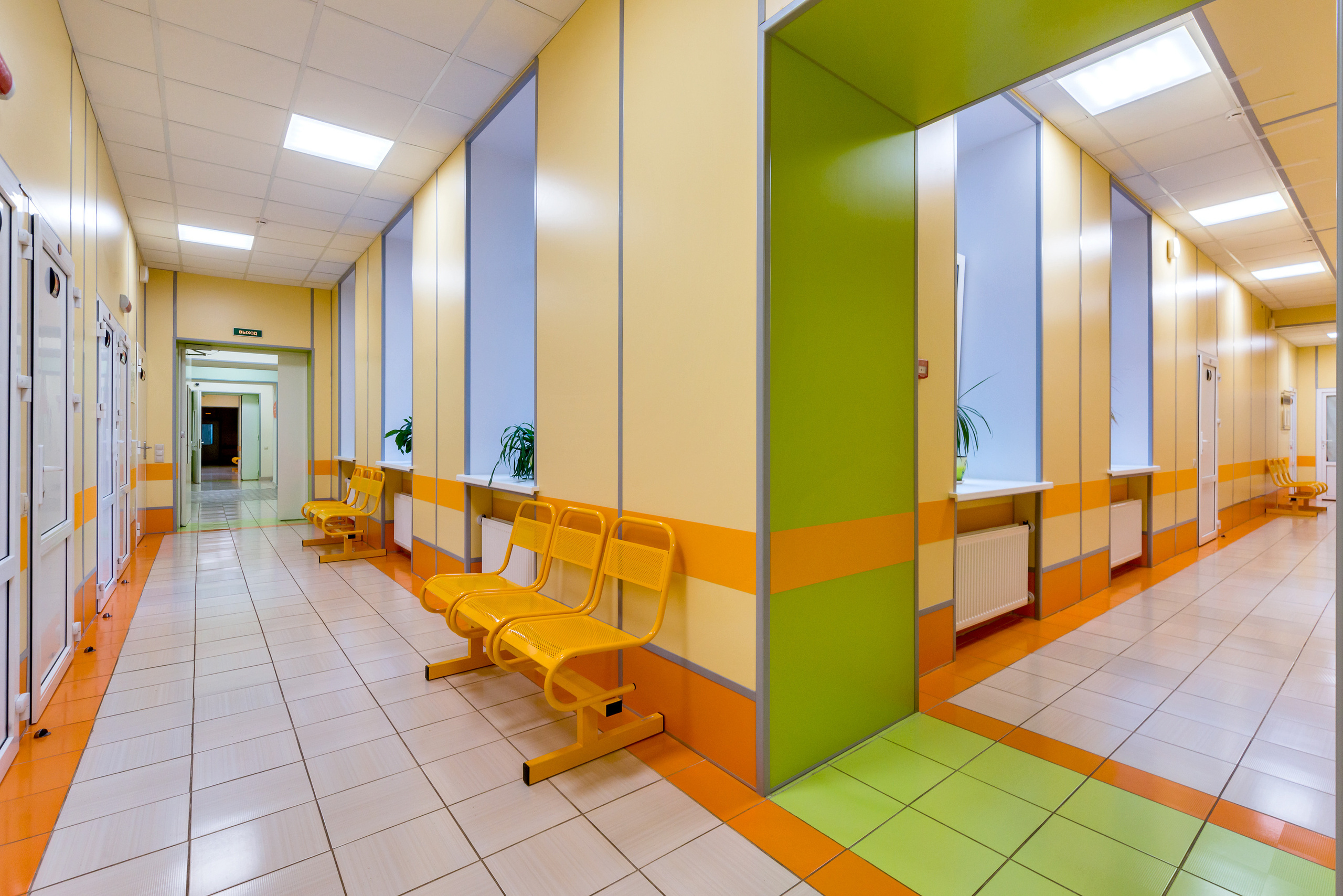 Детский медицинский центр. Интерьерный фотограф Мария Дмитриева. Санкт-Петербург