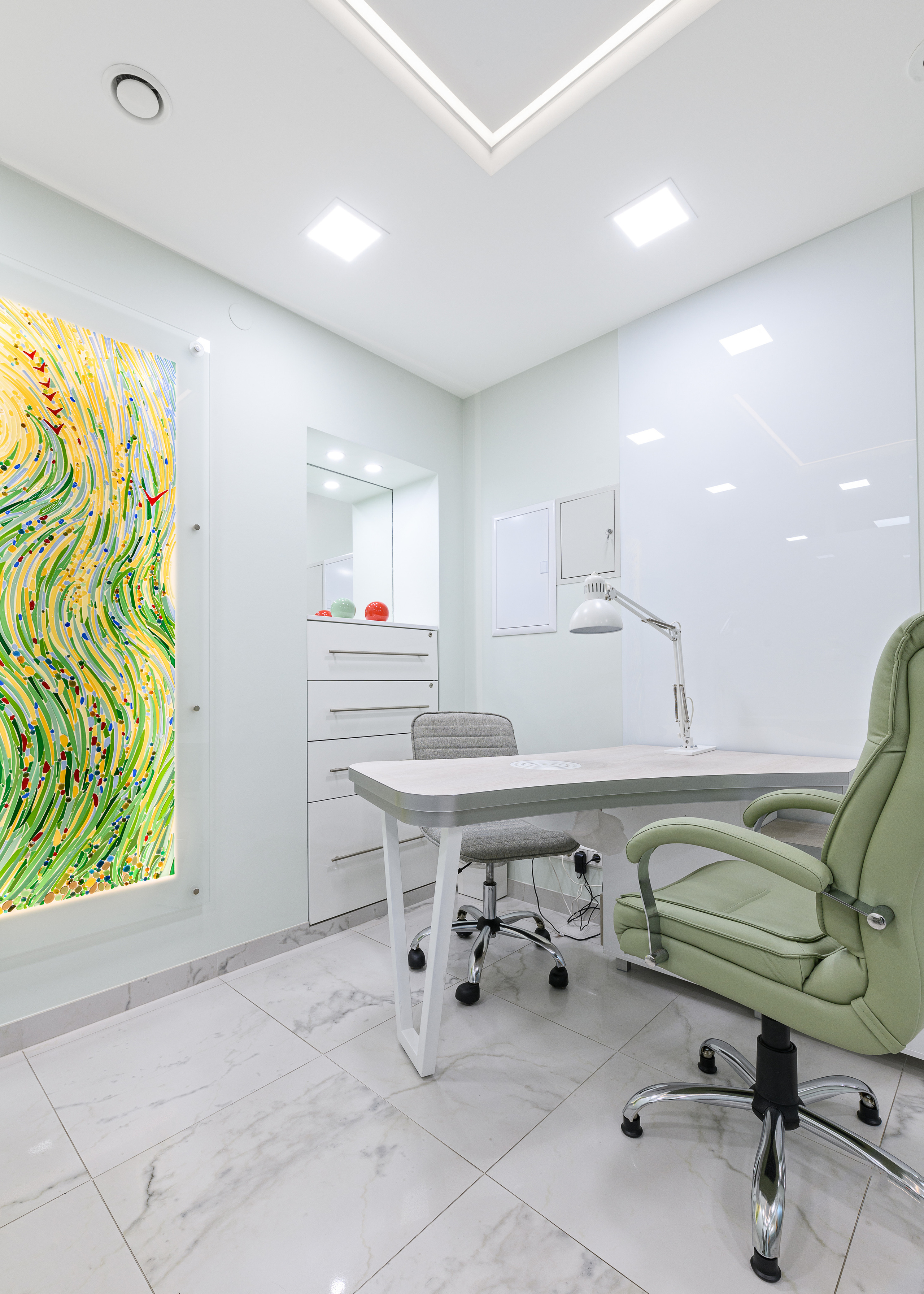 Фотосъемка маникюрного салона. Интерьерный фотограф Мария Дмитриева. Санкт-Петербург