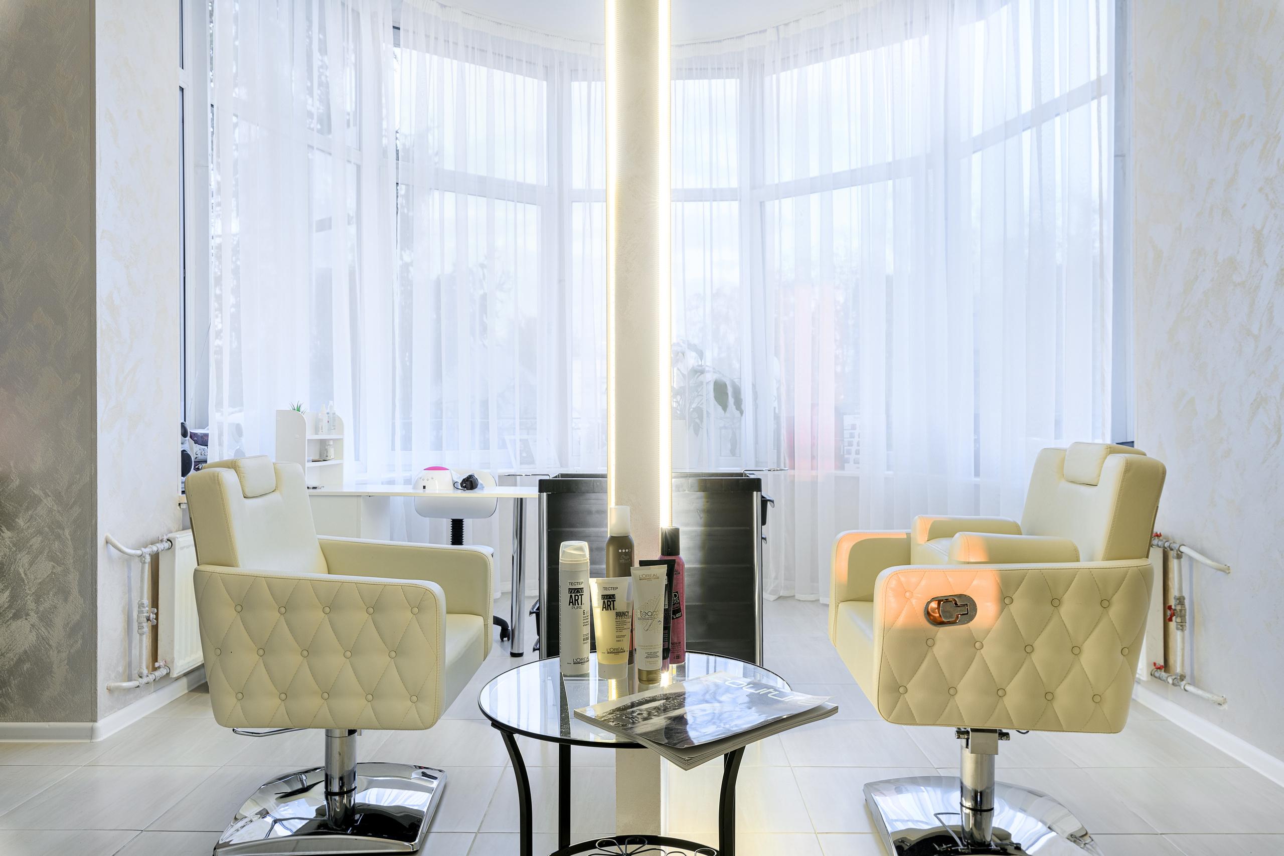 Фотосъемка салона красоты. Интерьерный фотограф Мария Дмитриева. Санкт-Петербург