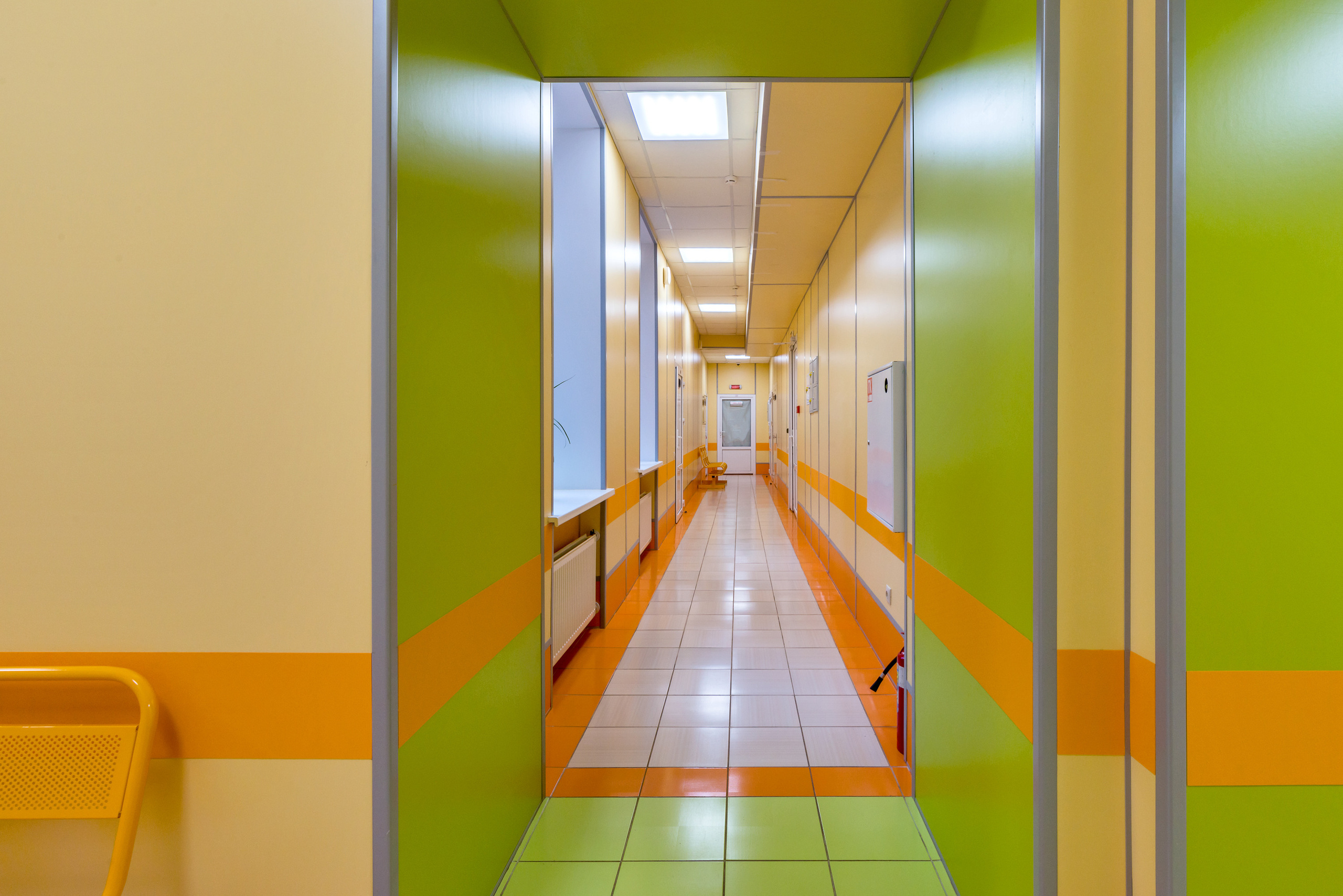 Детский медицинский центр. Интерьерный фотограф Мария Дмитриева. Санкт-Петербург