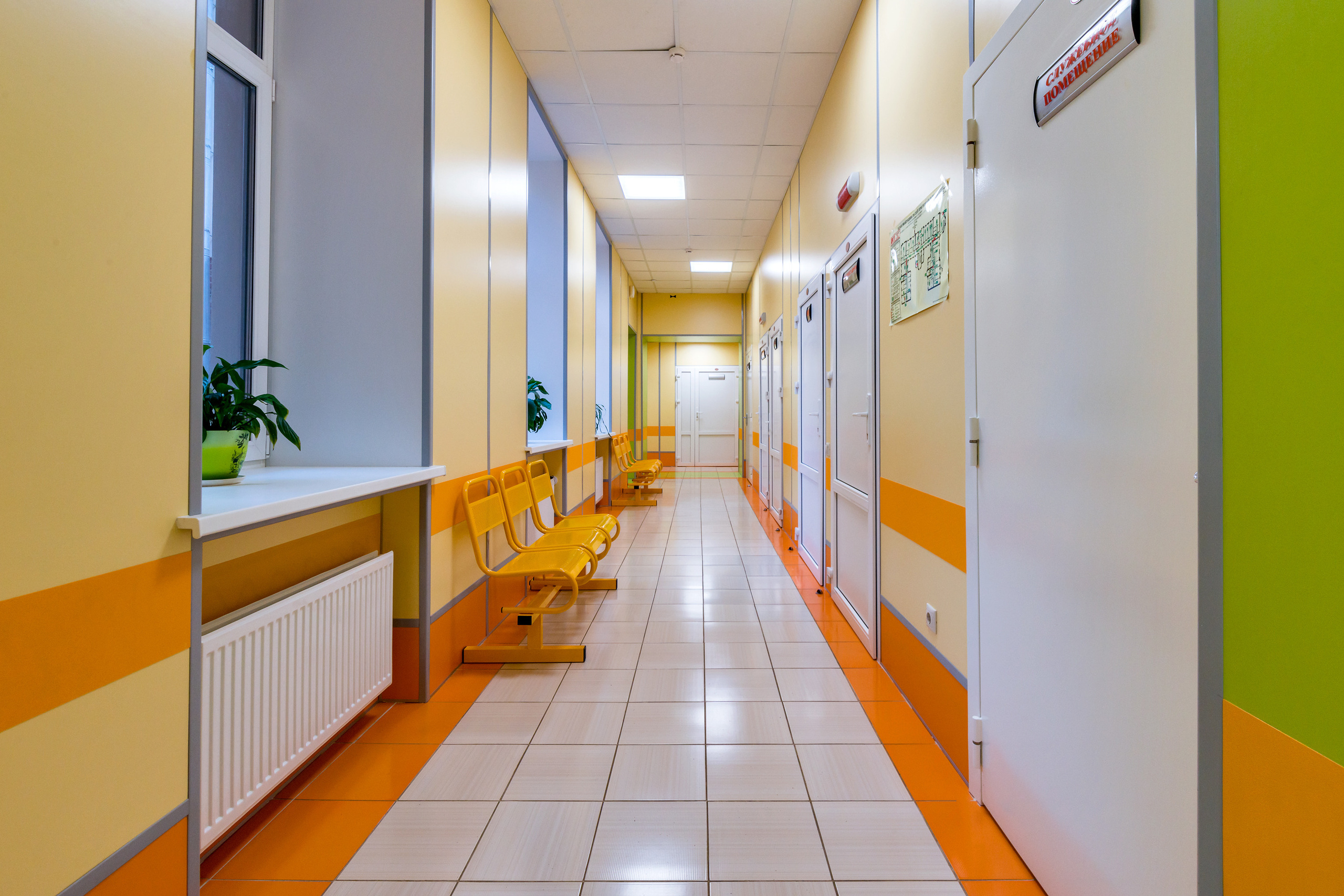 Детский медицинский центр. Интерьерный фотограф Мария Дмитриева. Санкт-Петербург