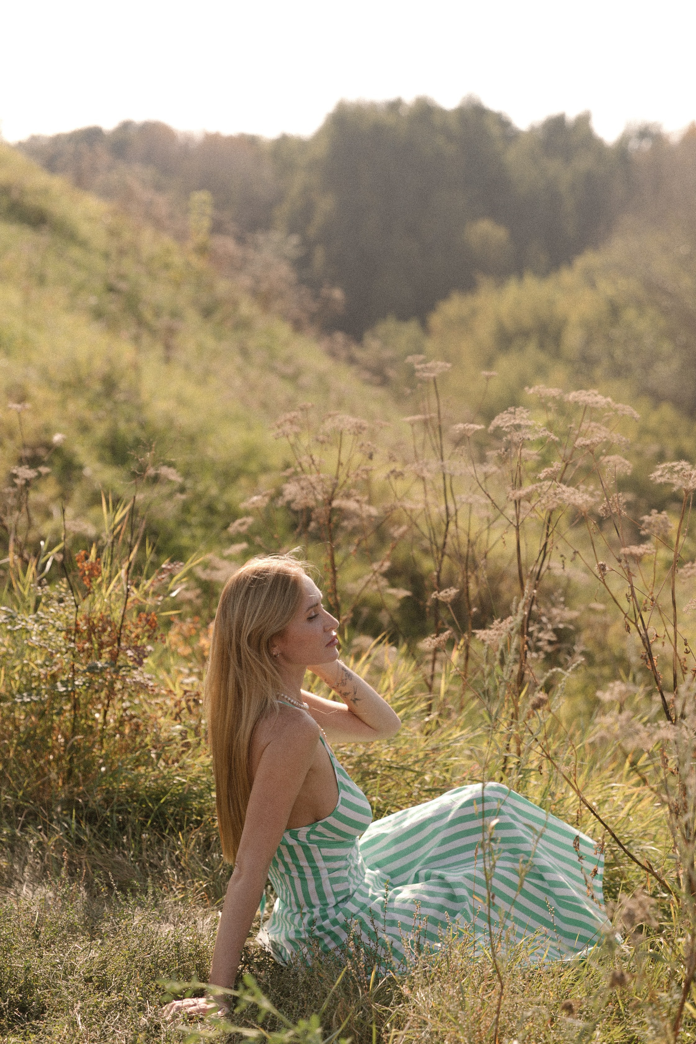 Улица & природа. Модель Москва каталожная и творческая съемка Anna Antlers