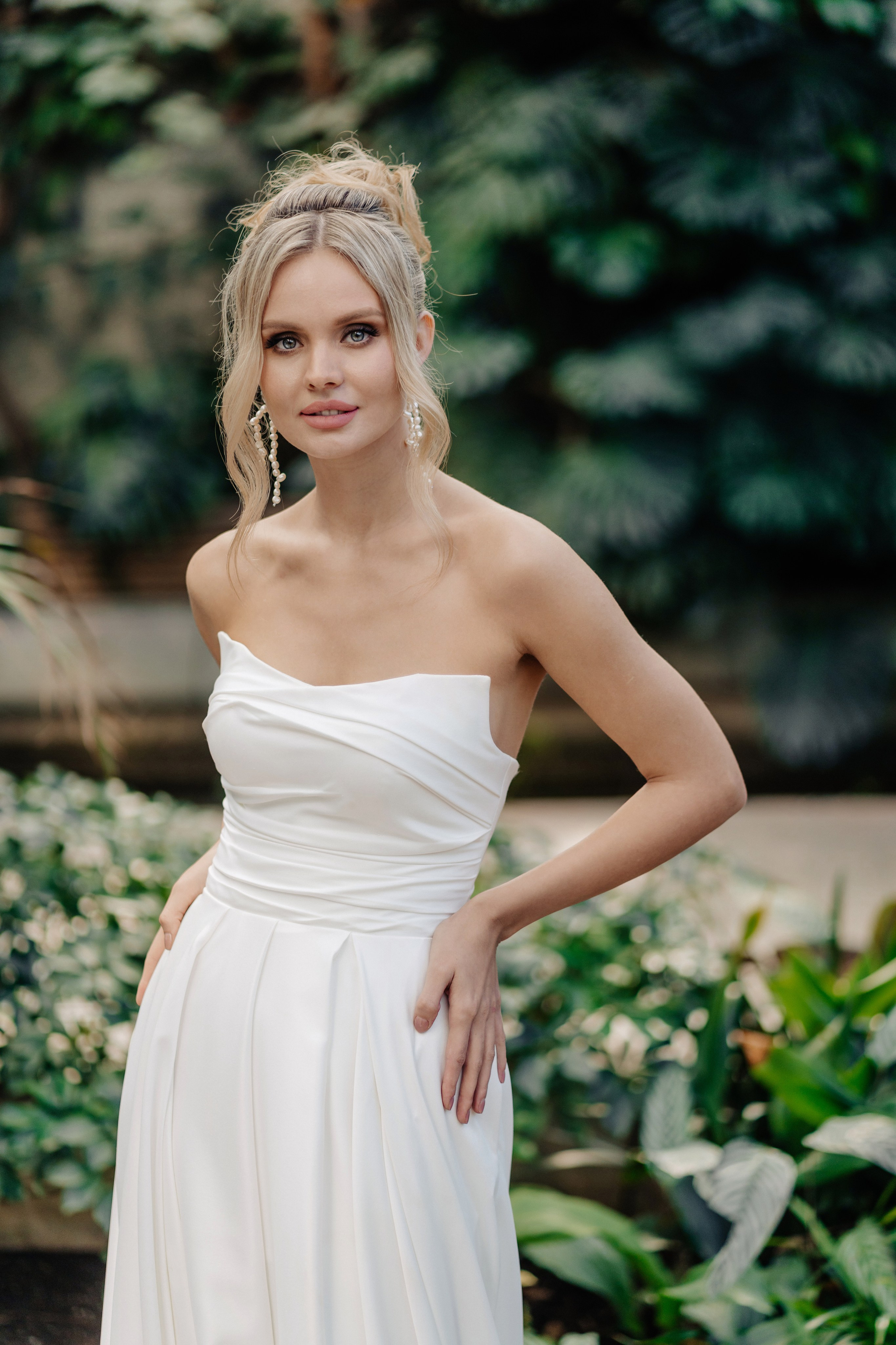 Свадебная в оранжерее. Михаил и Виктория. Фотограф Сергей Лукьяненко