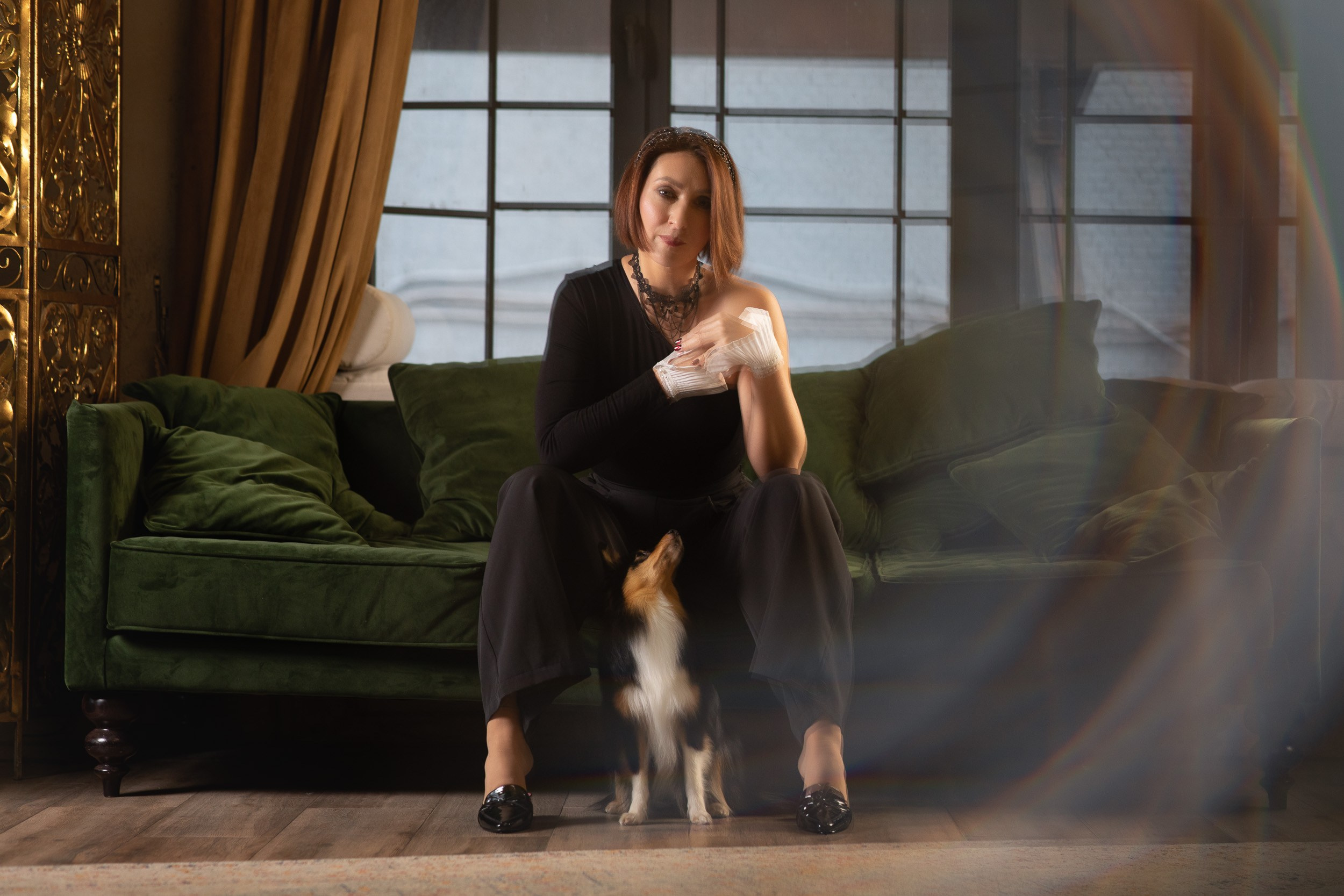 Съемка с собакой в студии Москва. Фотограф-анималист в Москве и Московской области Татьяна Фролова