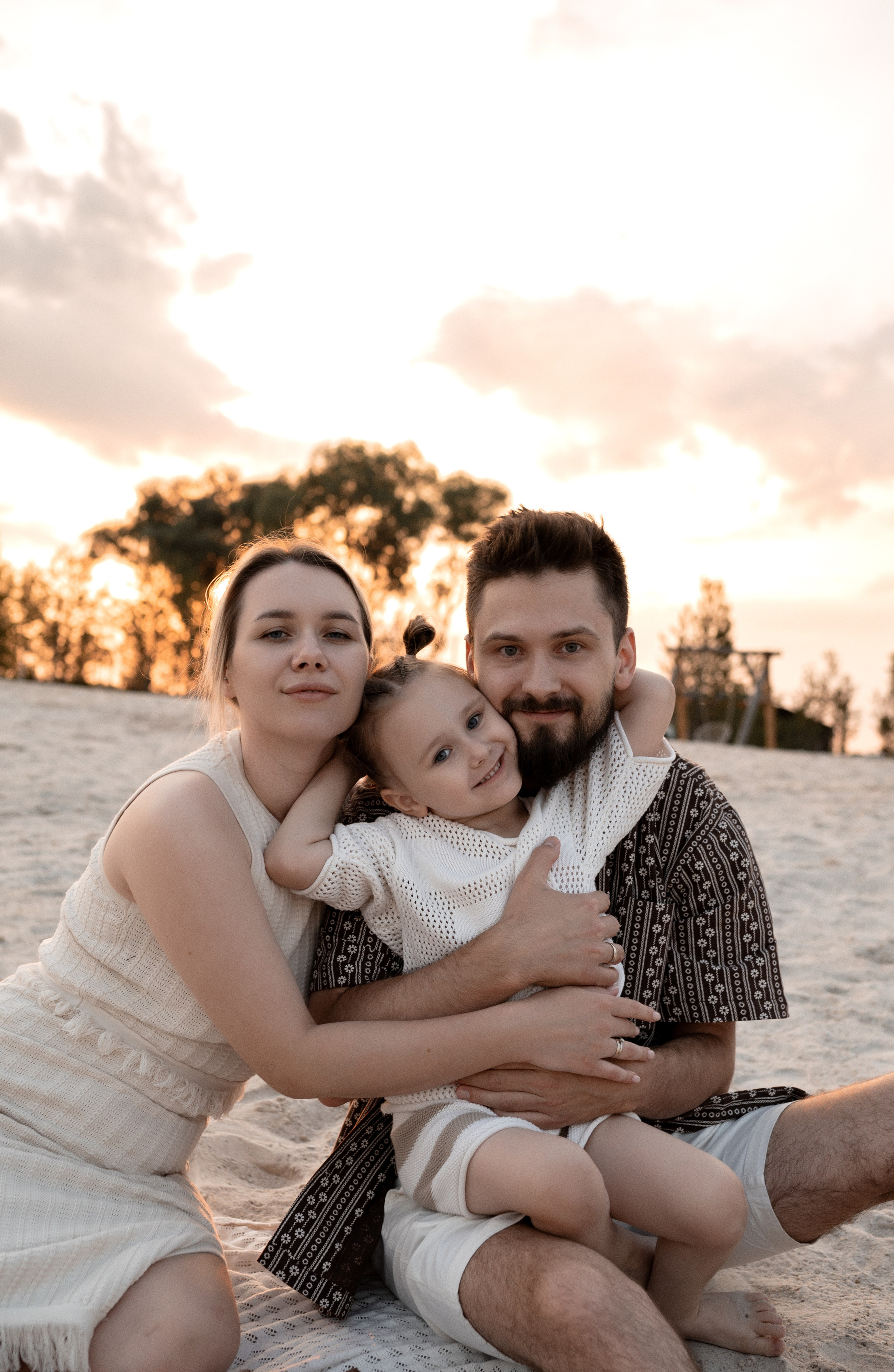 Костя, Юля и Теона. Свадебный и семейный фотограф в Серпухове Александра Дерюшева