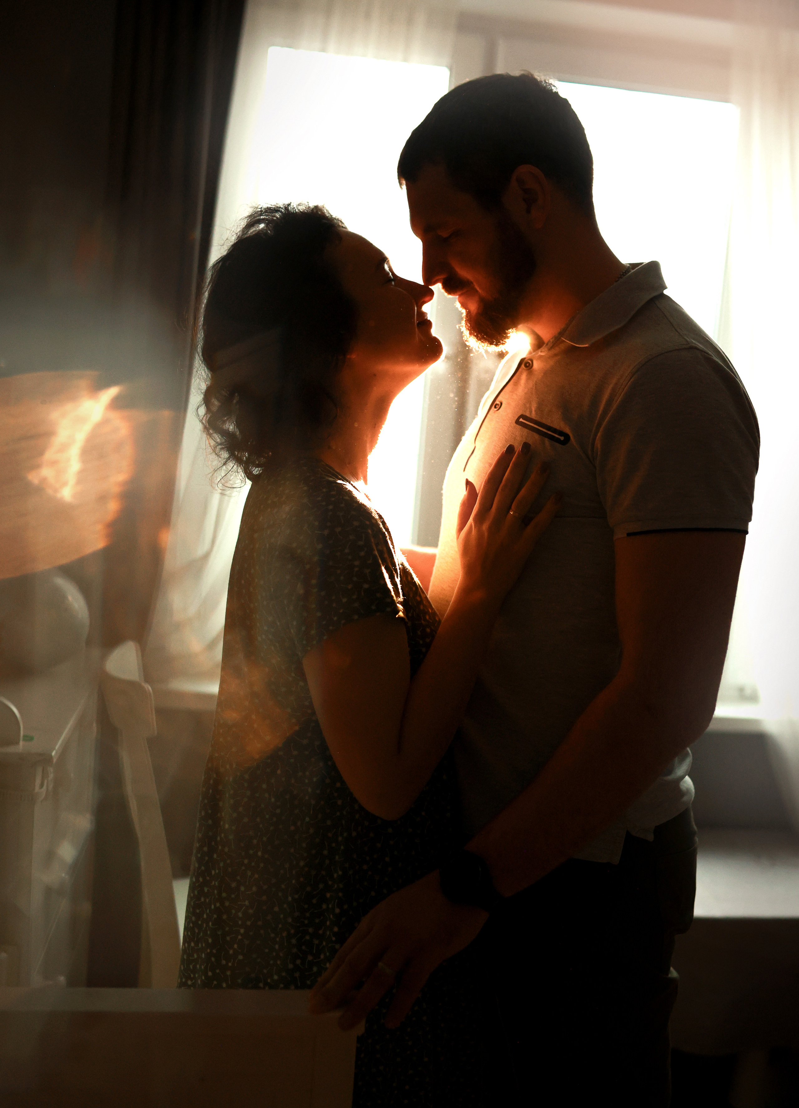 Алёна и Сергей. Детский и семейный фотограф Татьяна Рыбалко. Фотосессии у вас дома