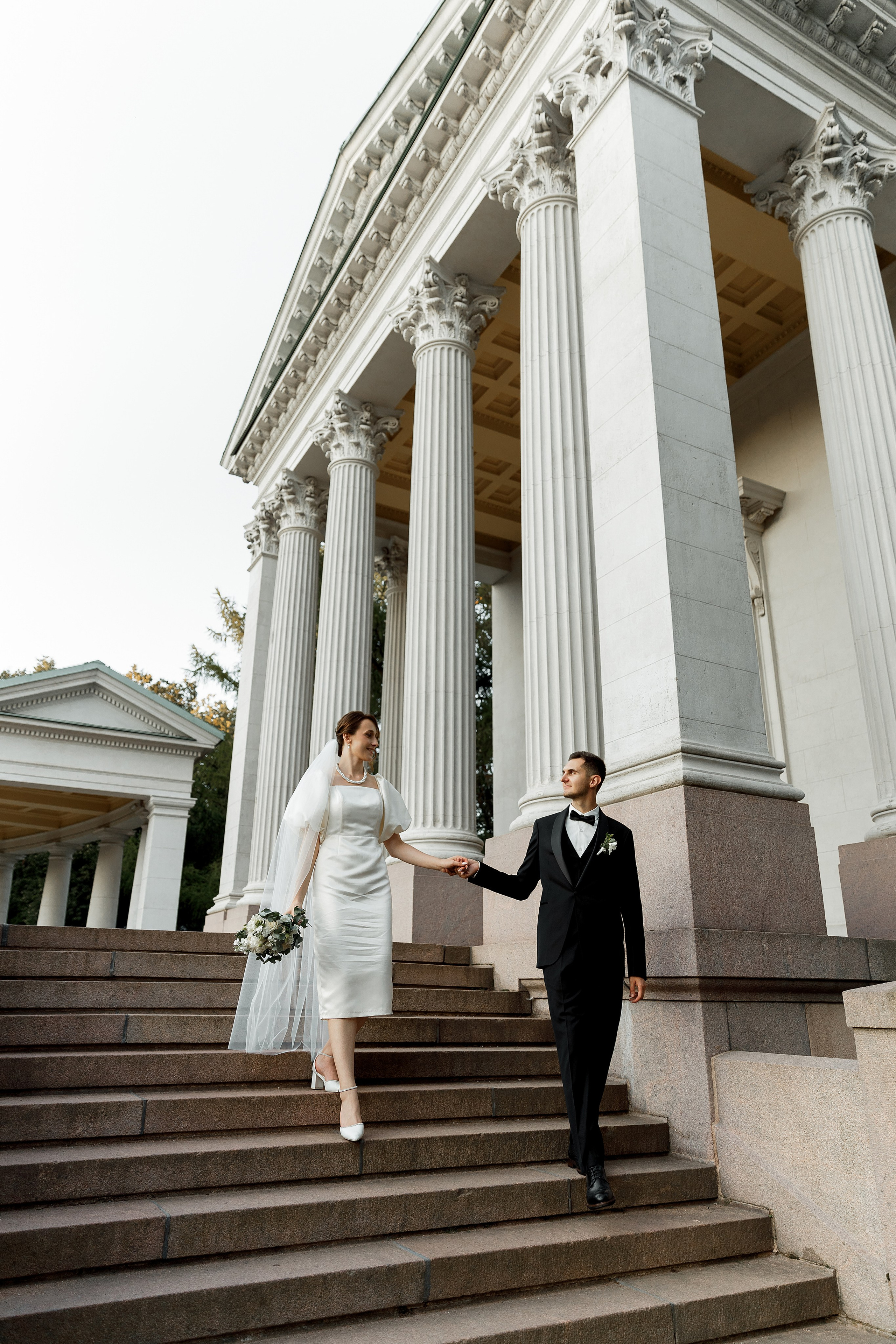 Назар&Настя (загс Зеленоград и прогулка в усадьбе Архангельское). Фотограф в Москве Юлия Хамзина