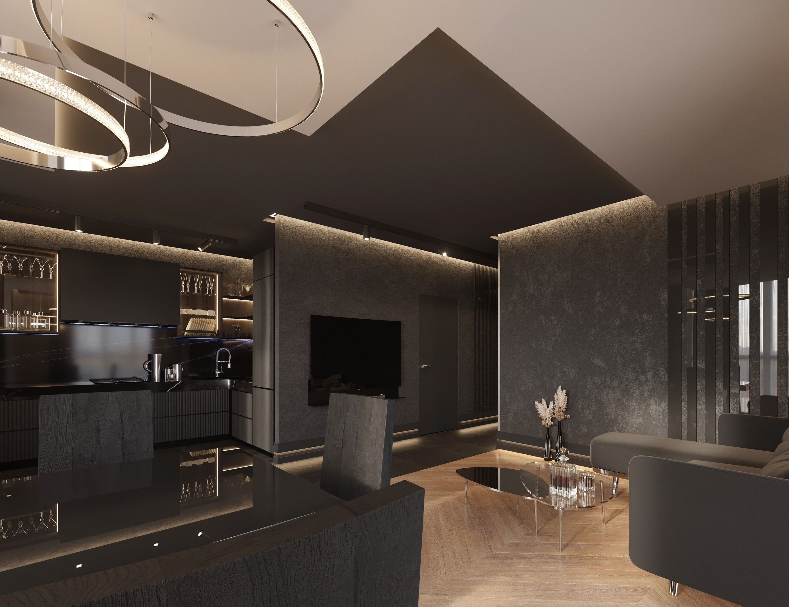 Интерьер квартиры в клубном доме ЖК Luzhniki Collection