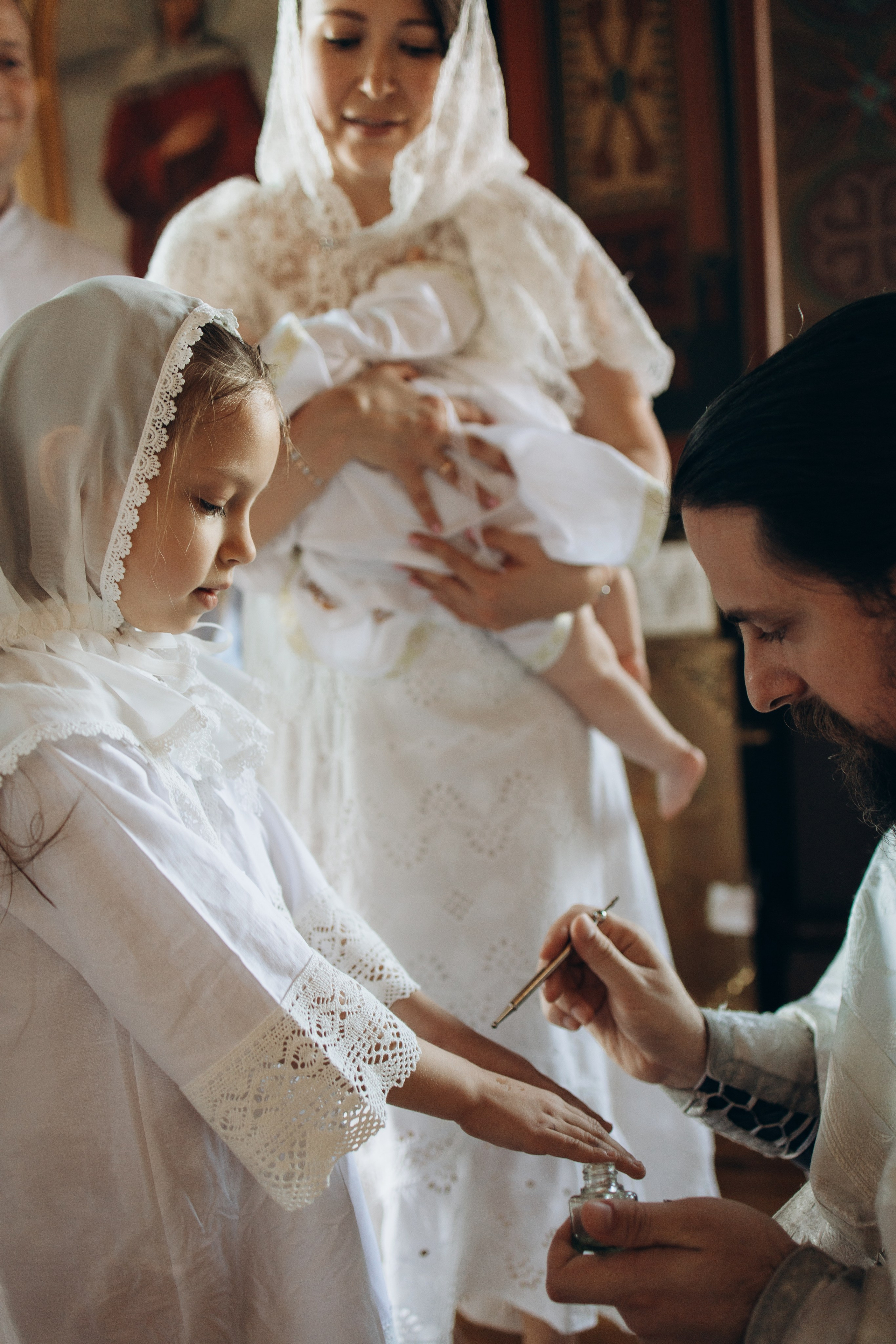 Двойное крещение Анны и Саши. Самый теплый фотограф в Краснодаре Рябоконь Ксения