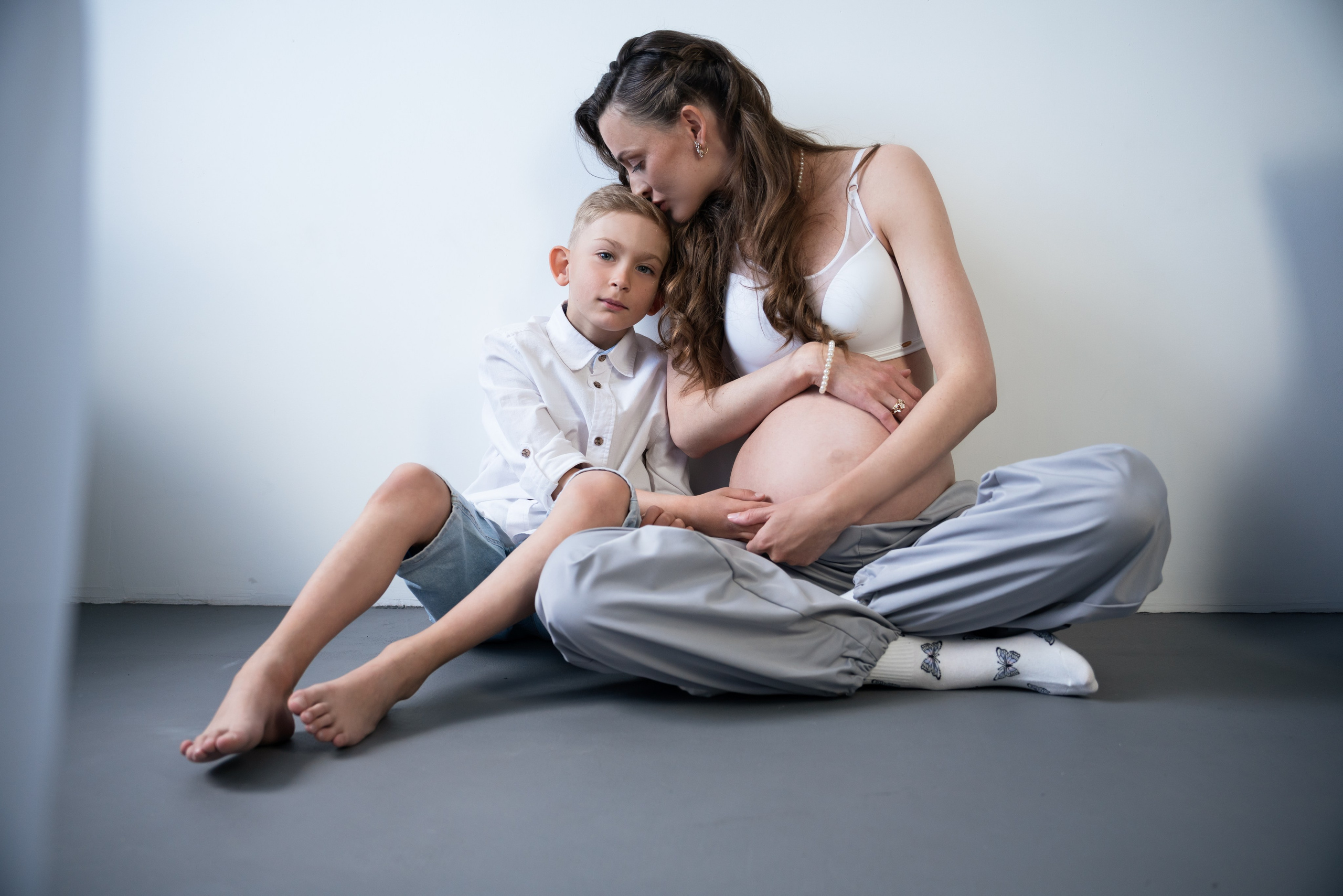 Елена в студии. Семейный фотограф в Омске Александра Яровикова