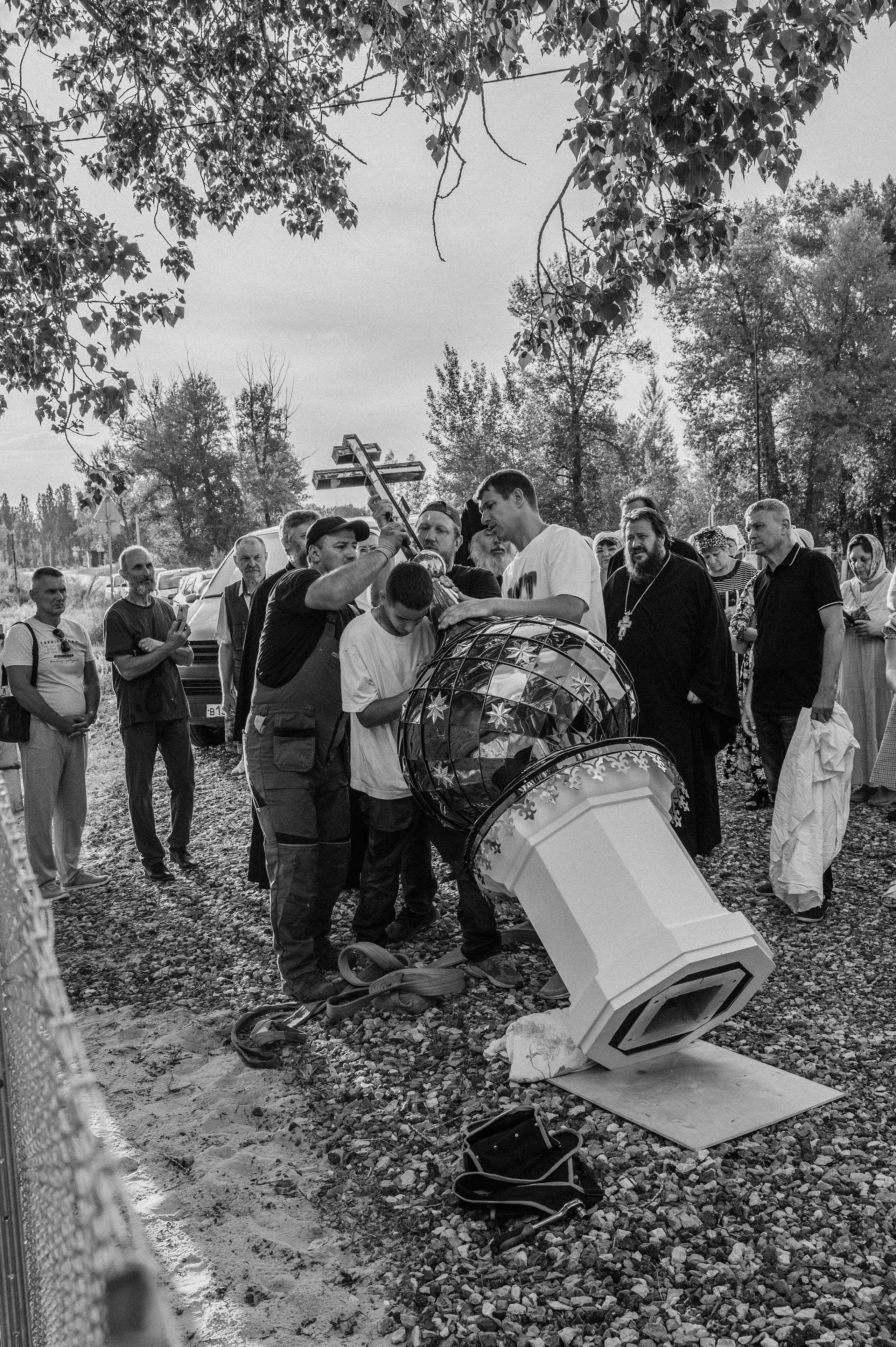 Освещение купола в храме Казанской иконы Божьей Матери х. Закутский. Церковный, семейный и репортажный фотограф Волгоград, Волжский