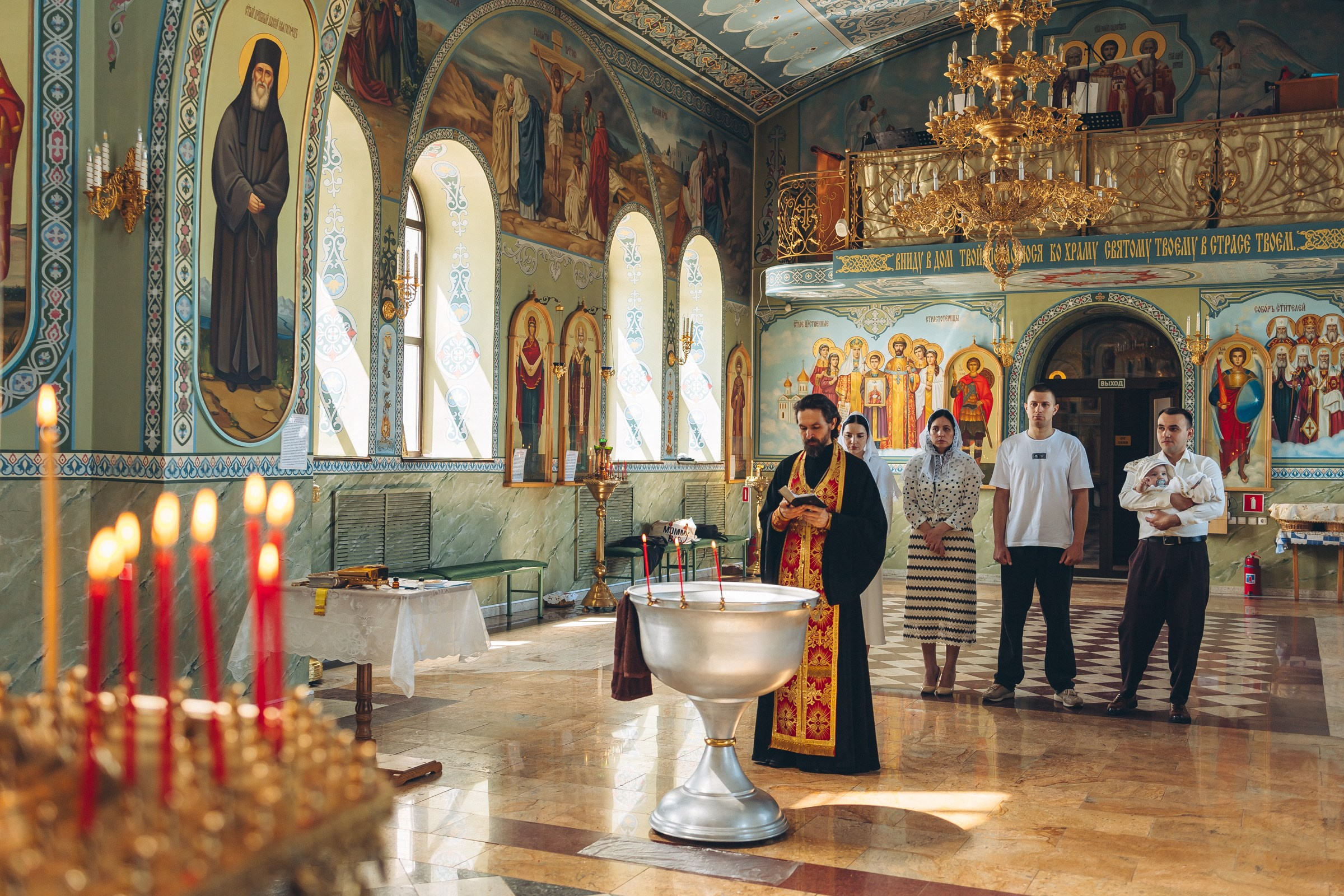 Крещение Тимофея. Семейный фотограф в Волгодонске Краченцева Анна