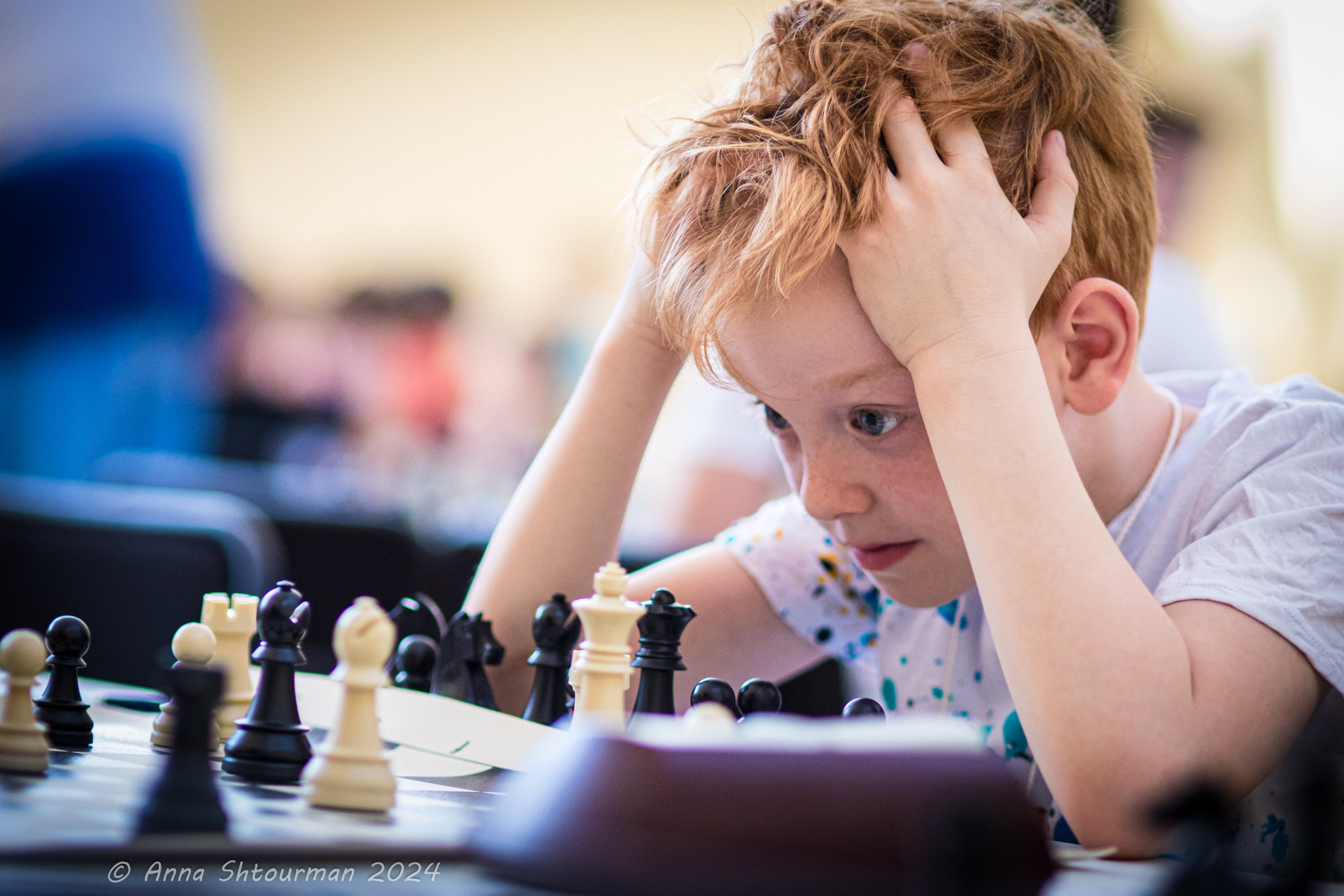 2024 Первенство России по шахматам до 9 лет (Кострома, Россия). Фотограф Анна Штурман (репортажная съёмка любых событий и мероприятий) Anna Shtourman photographer