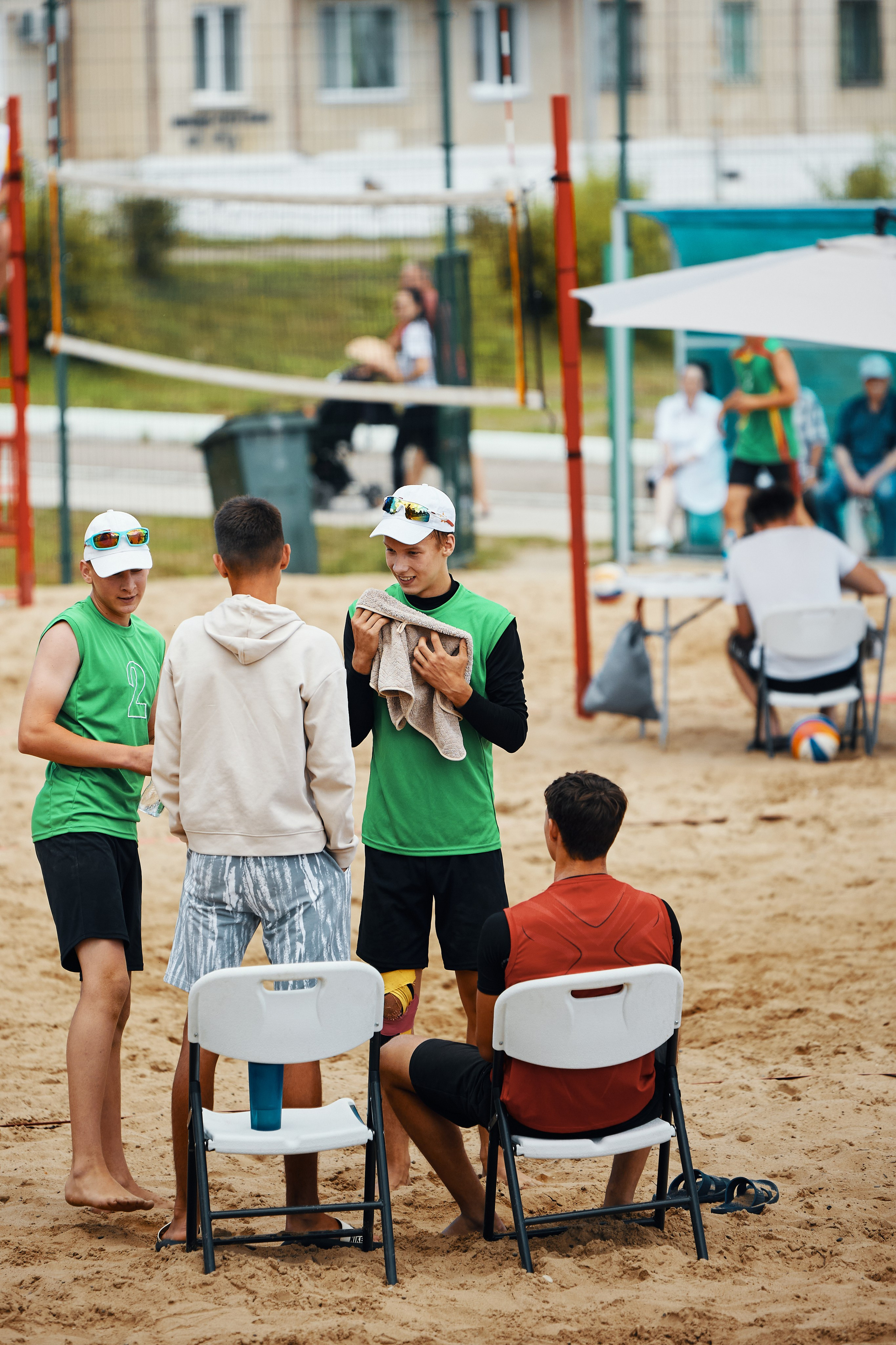 Один день соревнований по пляжному волейболу