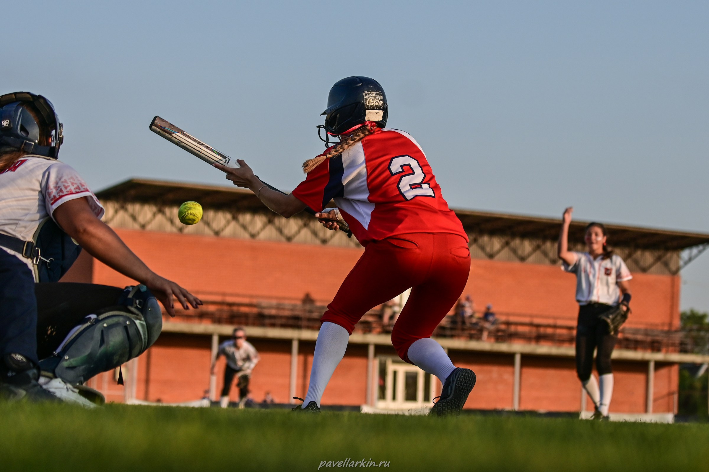 Софтбол: Финал юношеской спартакиады 2025 года. Спортивный фотограф, фотожурналист Павел Ларькин