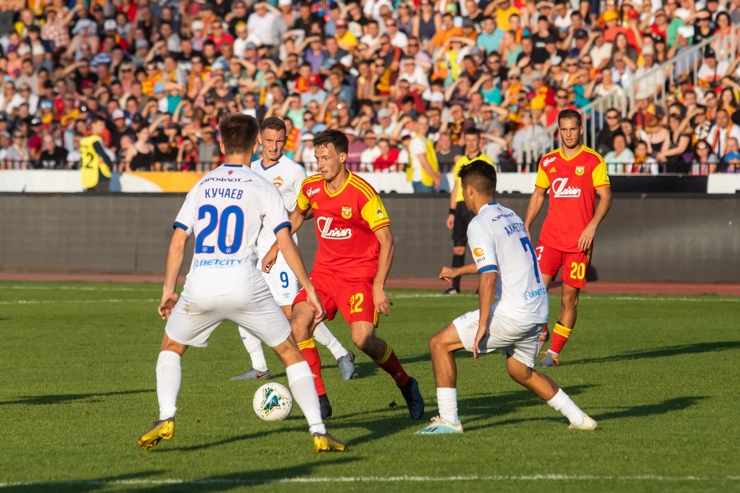 Арсенал 1-2 ЦСКА (1 сентября 2019). Репортажный фотограф Алексей Пирязев