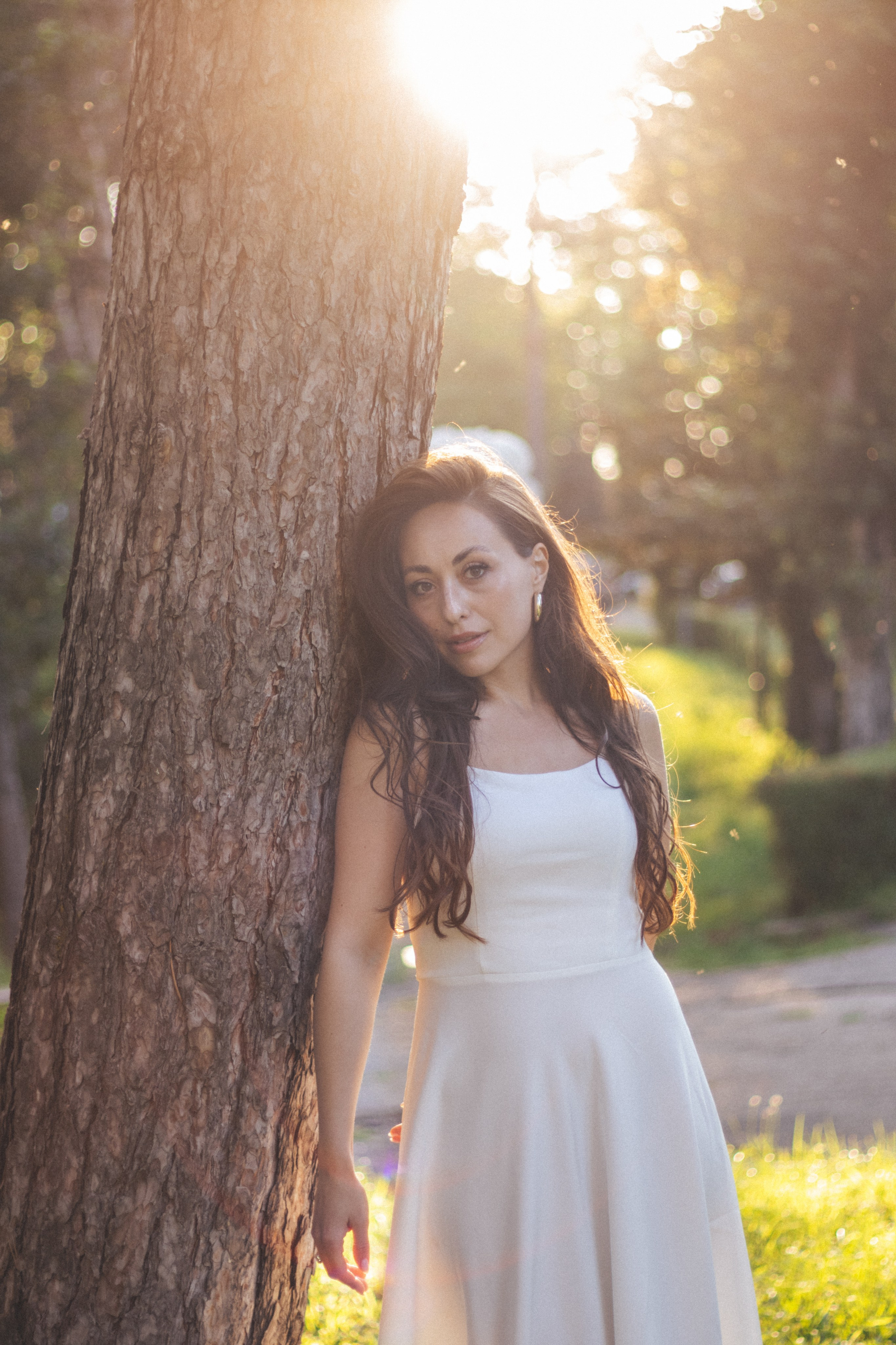 Женский портрет на природе. Фотограф в Кисловодске Юлия Танасова