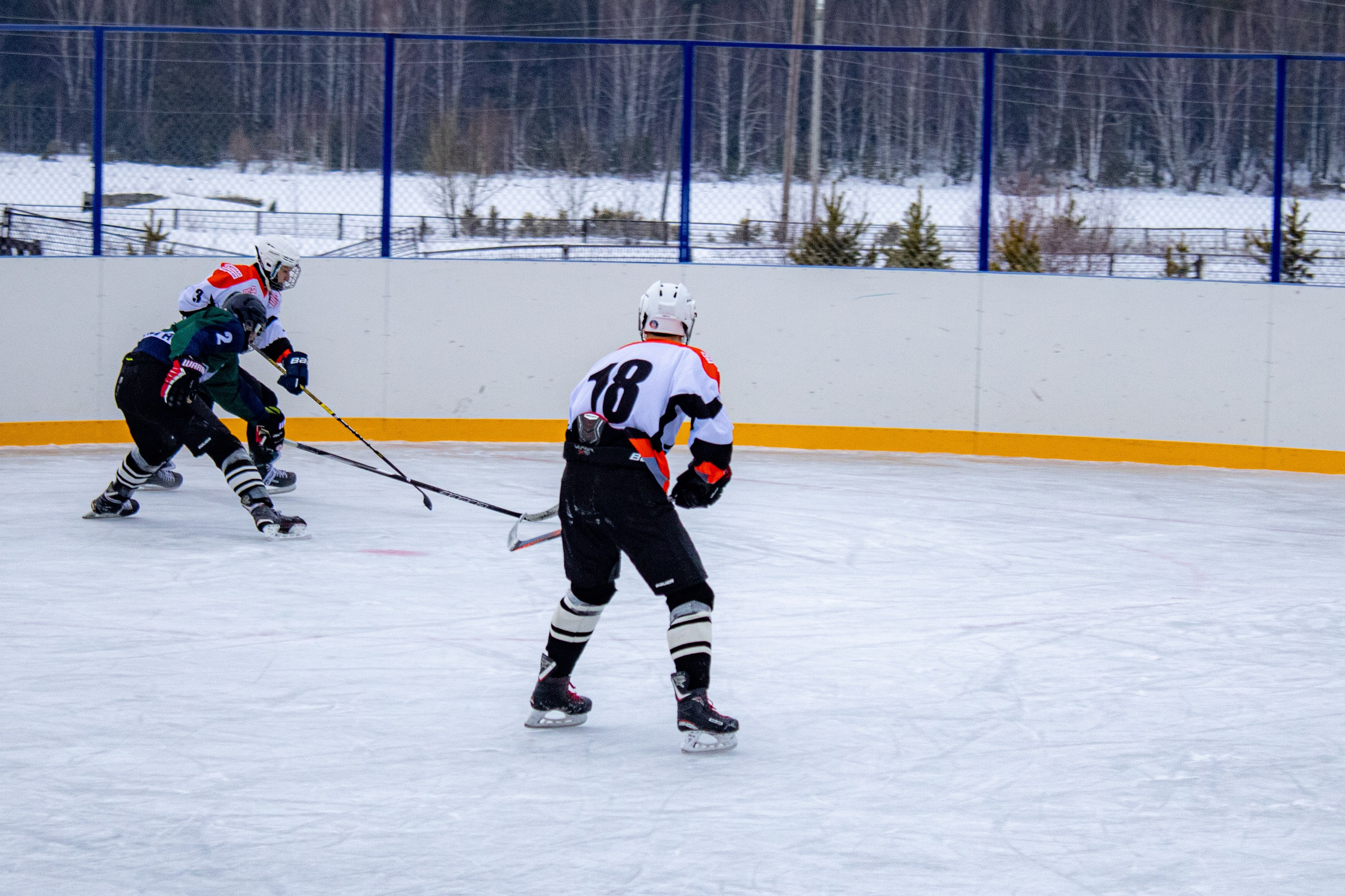 Хоккей г.п Атиг-г.Нижние Серги
