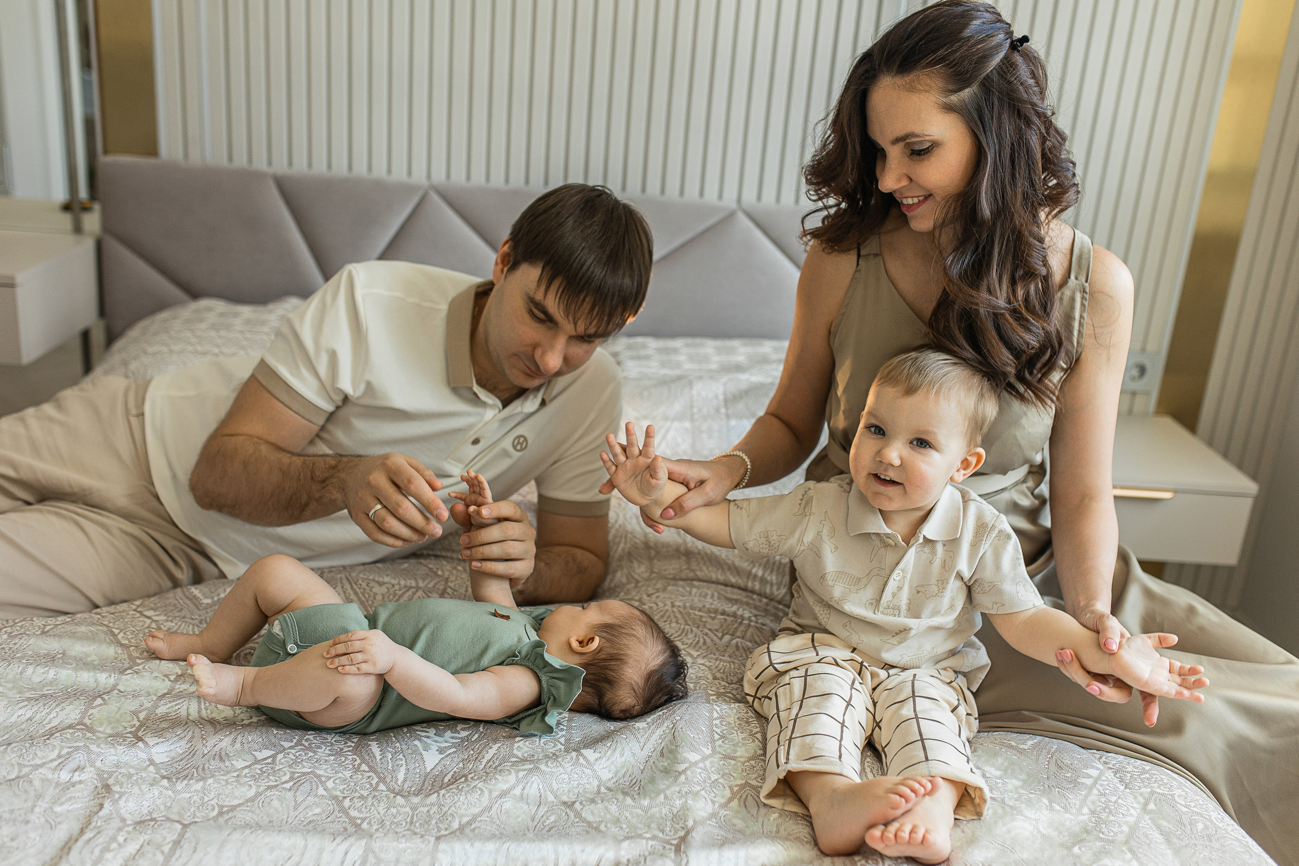 Домашняя семейная съемка. Семейный и женский фотограф в Москве Надежда Воробьева