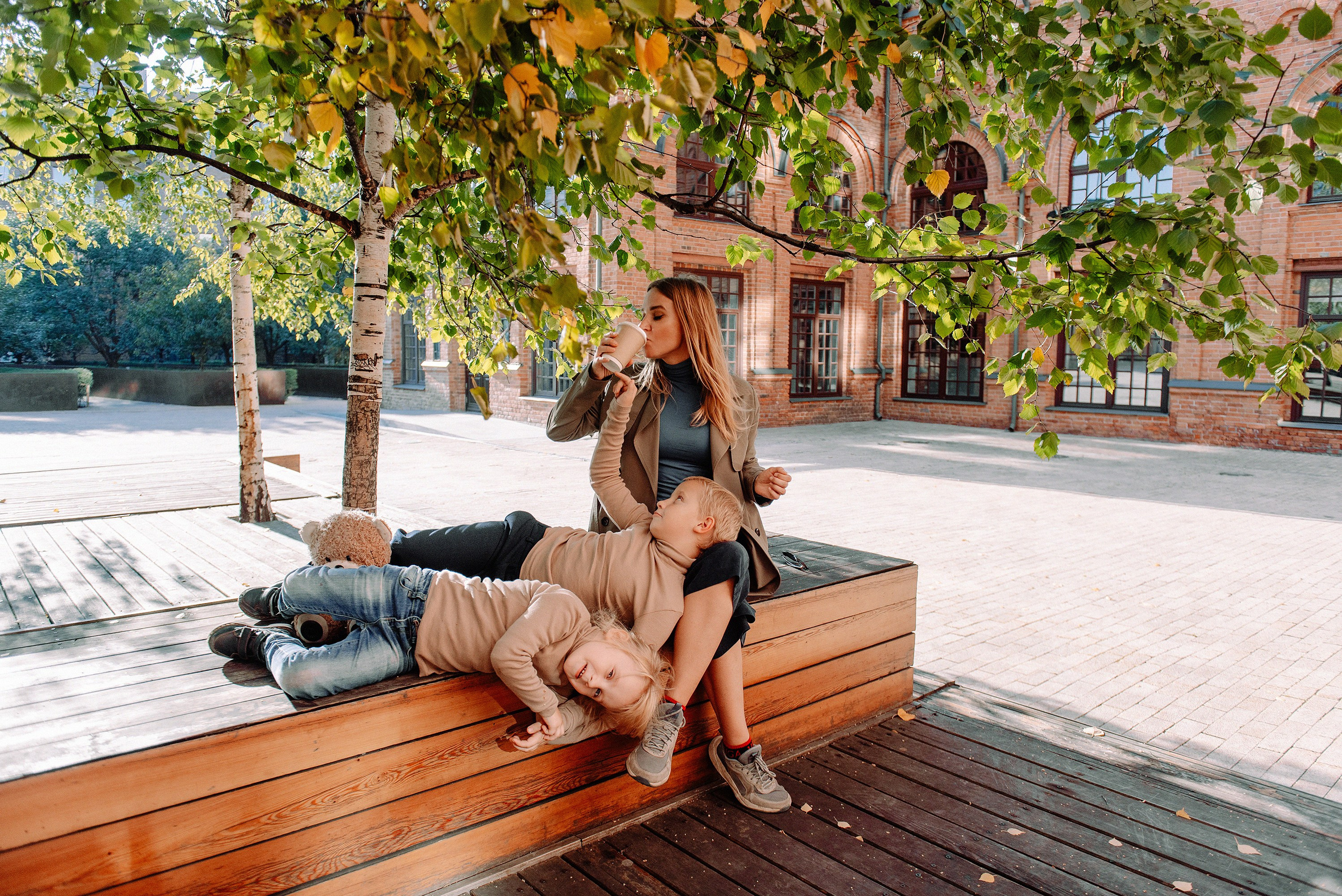 Горсть осенних смешинок. Семейный и свадебный фотограф в Рязани Лиза Голованова