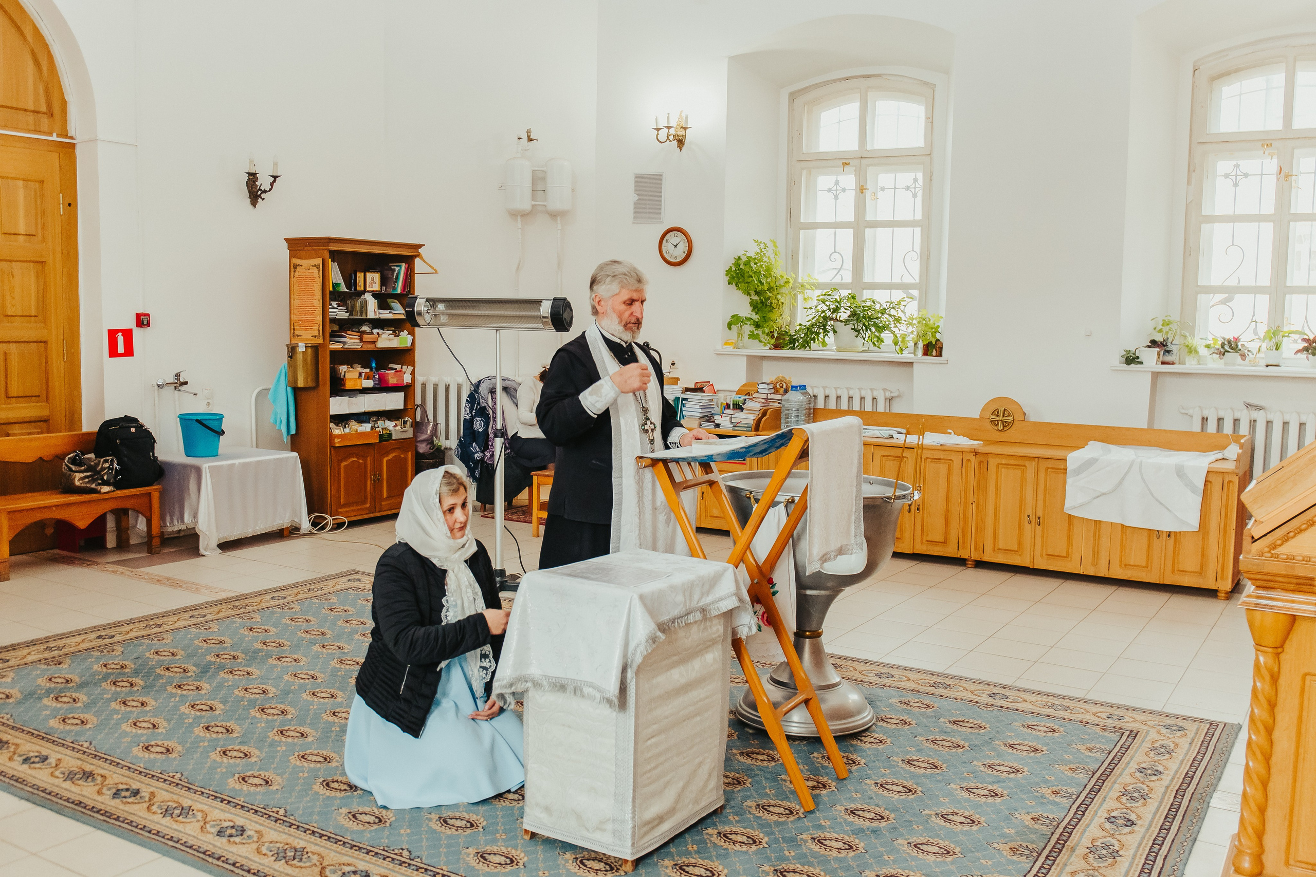 Фотосъемка крещения ребенка. Фотограф новорожденных и детский в Сергиевом Посаде Кругликова Юлия