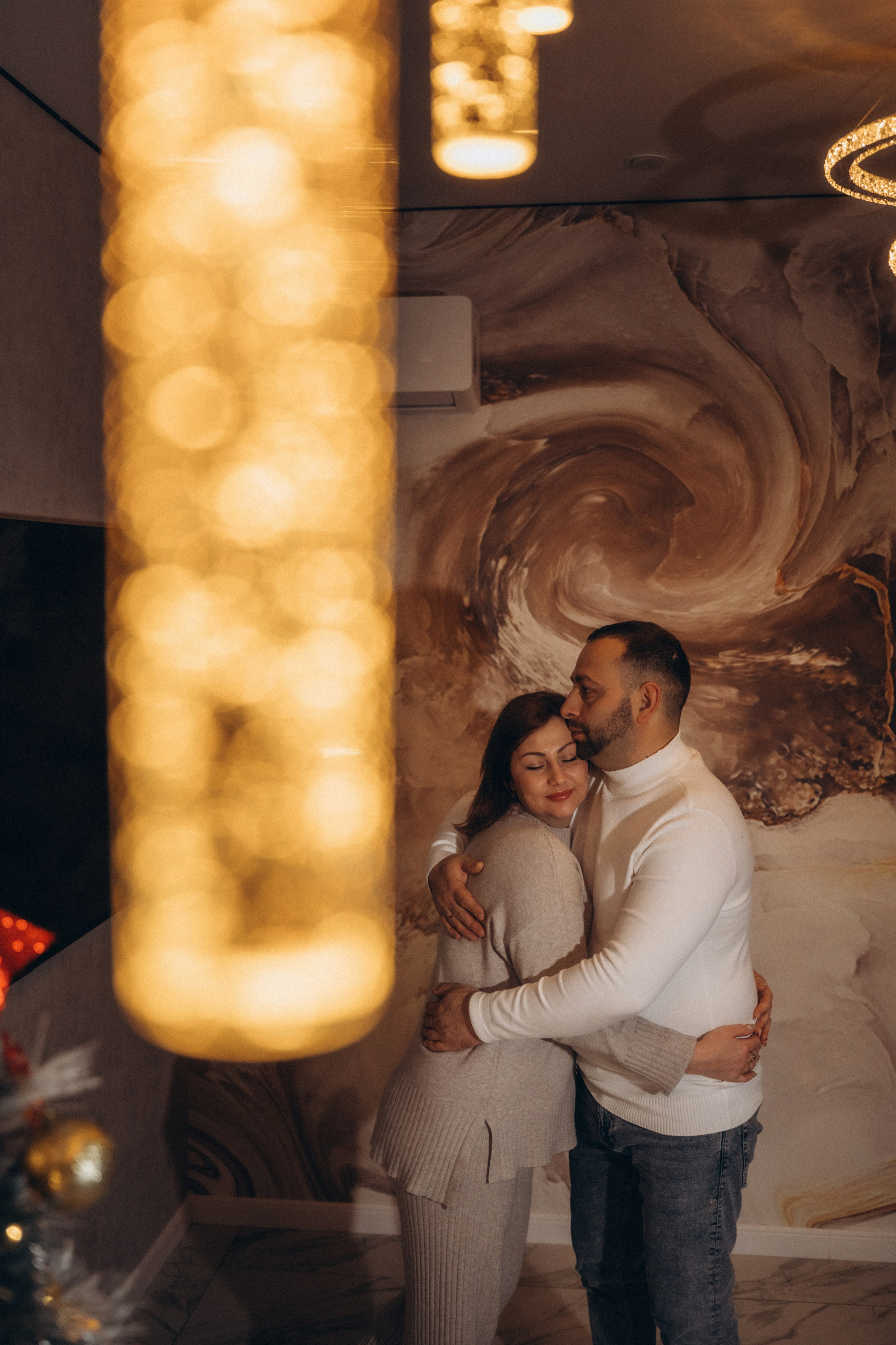 Семья Киприяновы, Новый год дома. Семейный фотограф в Белгороде Амелина Алина