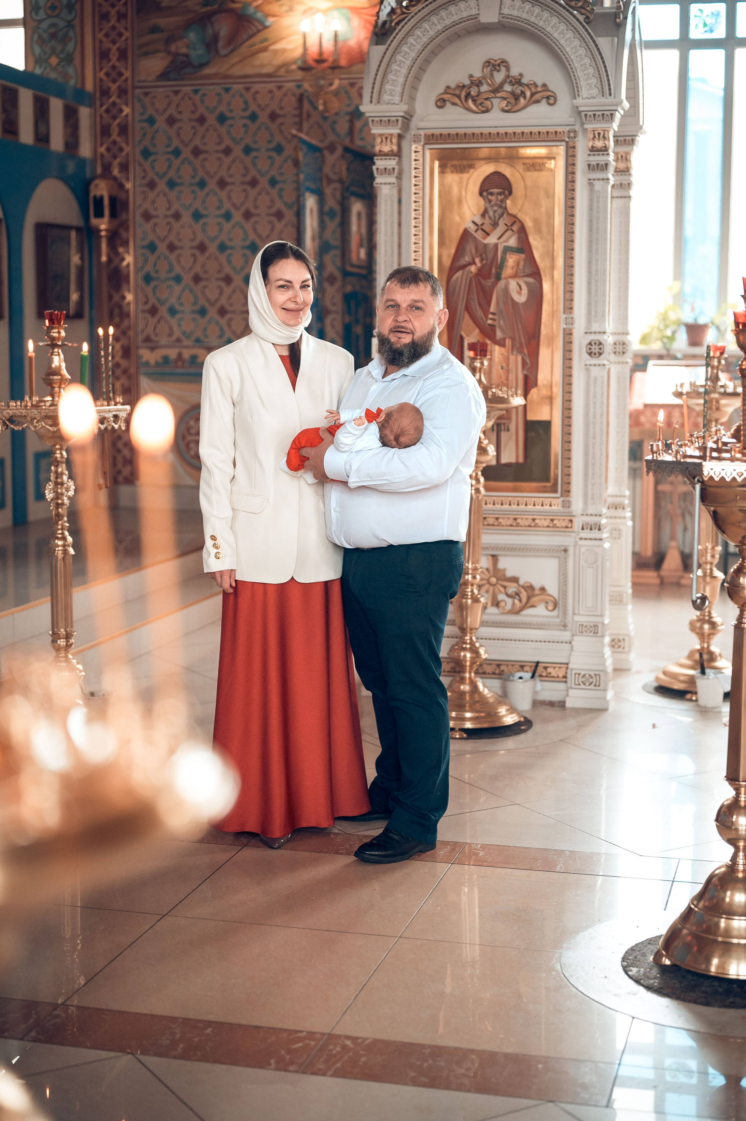 Таинство Крещения Трофима храм иконы Божией Матери «Неупиваемая Чаша». Фотограф на Таинство Венчания и Крещения в Краснодаре Абрамова Людмила