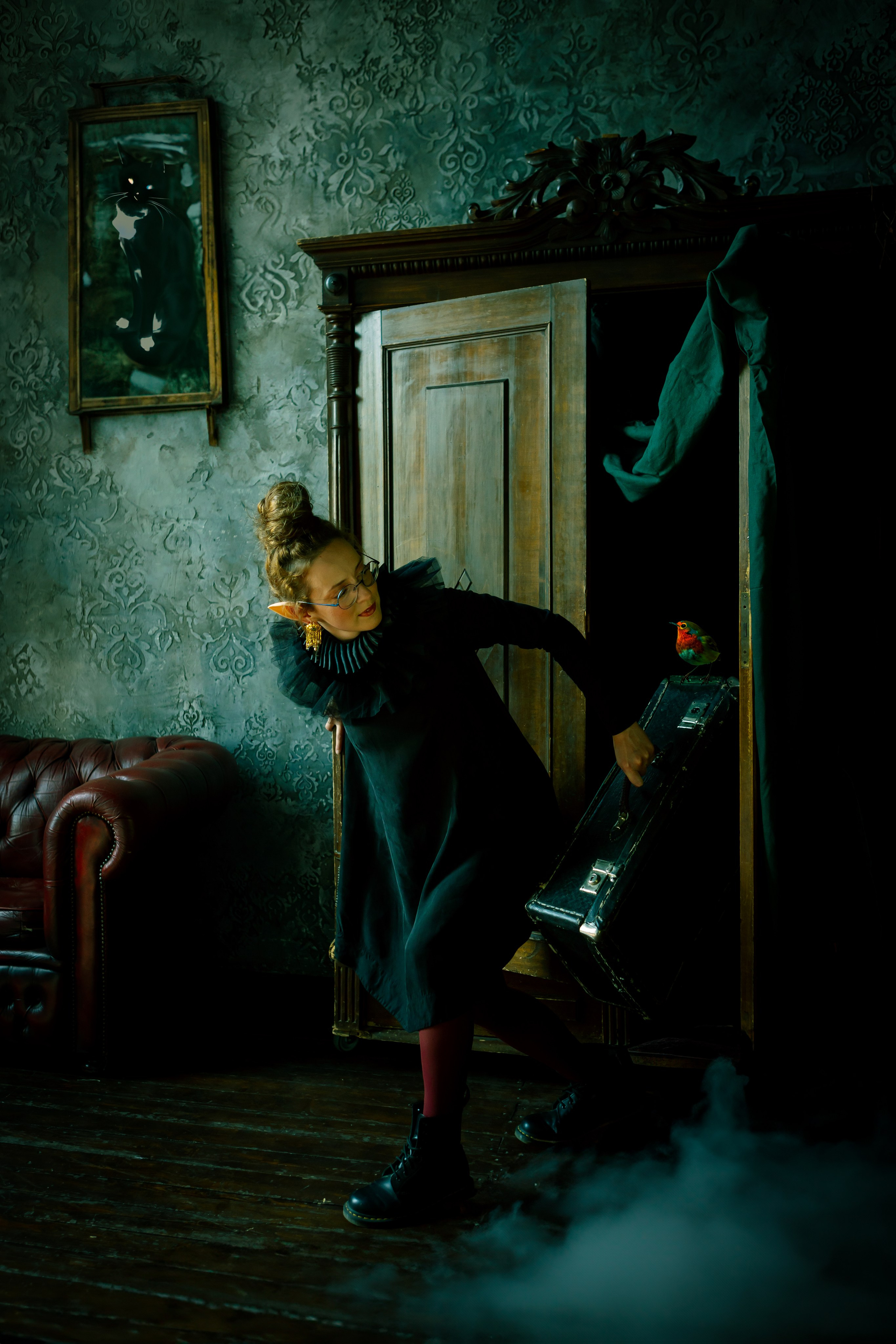 Ольга. Творческая съемка. Портретный творческий фотограф в Москве Надя Дудник