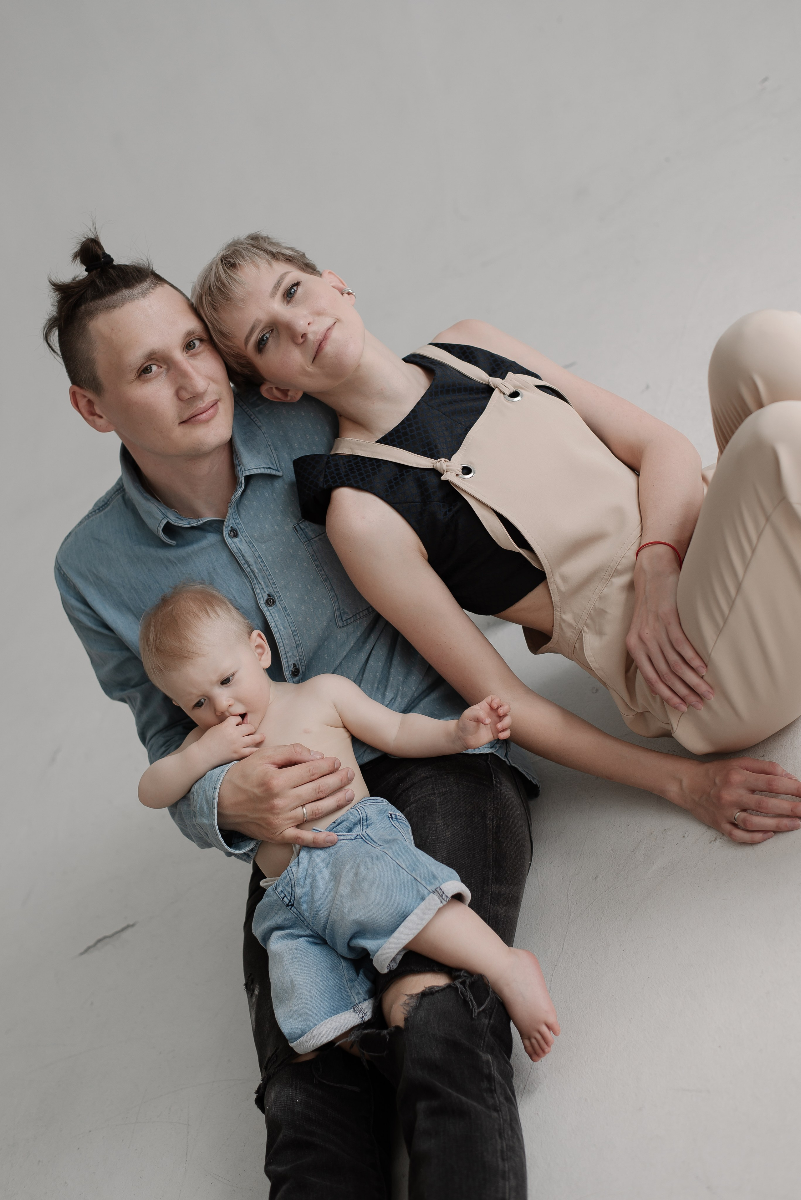 Родион, Ольга и Елисей. Портретный фотограф Ксения Люндовская