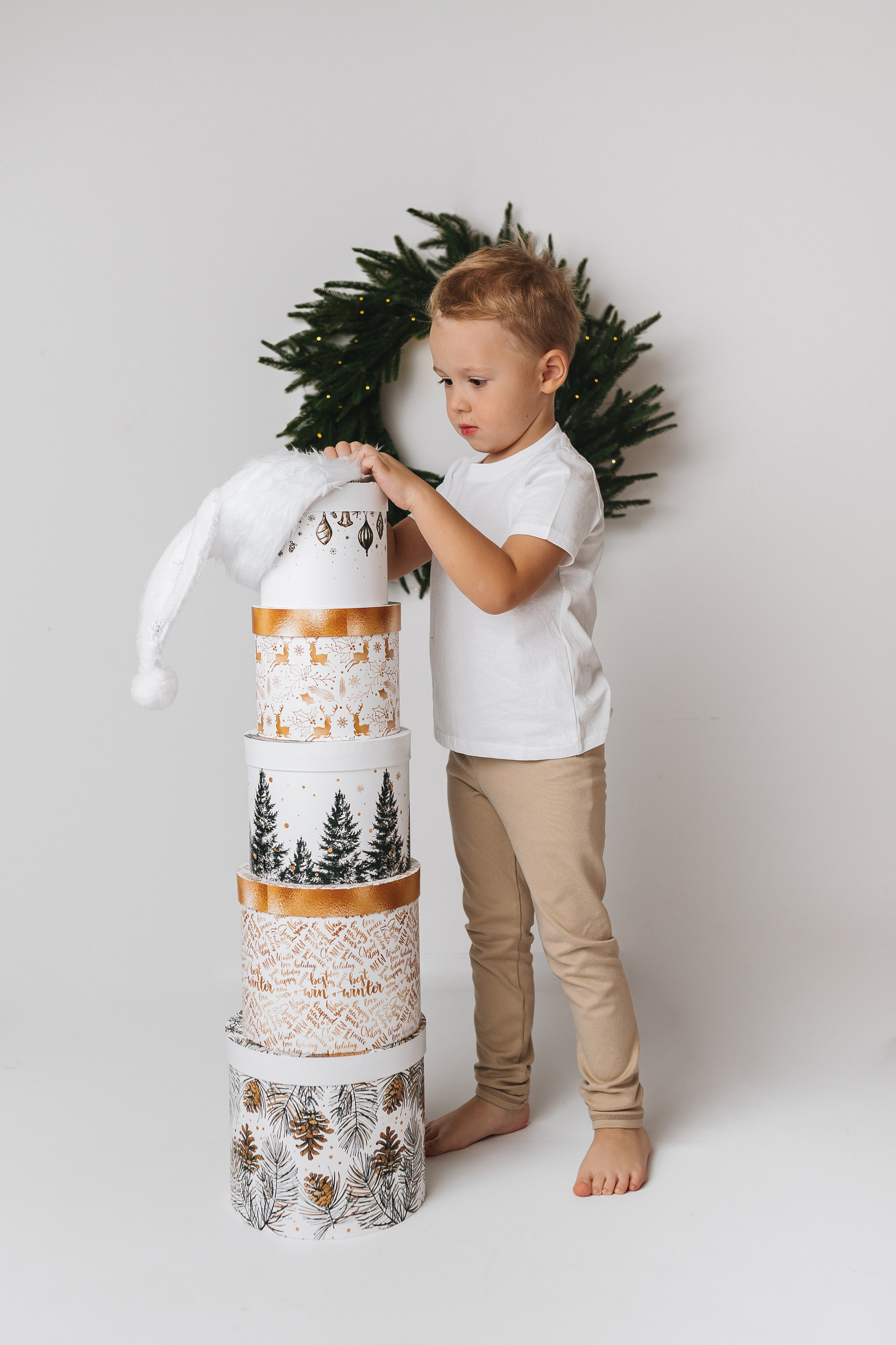 Новогодняя фотосессия. Фотограф новорожденных Серпухов, Протвино, Москва I Марина Бурмистрова