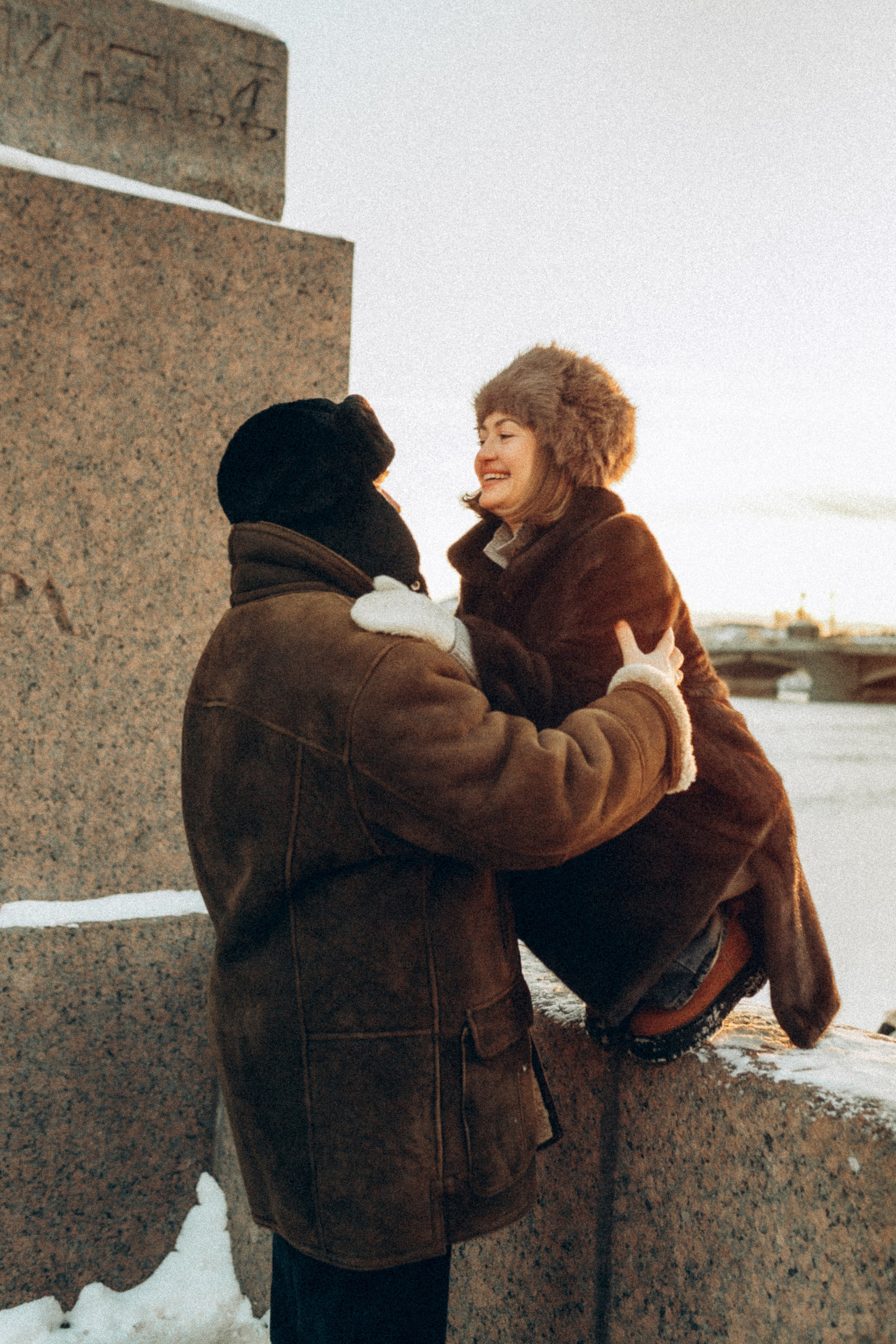 LoveStory зимняя. Фотограф Санкт-Петербург Князева Елизавета